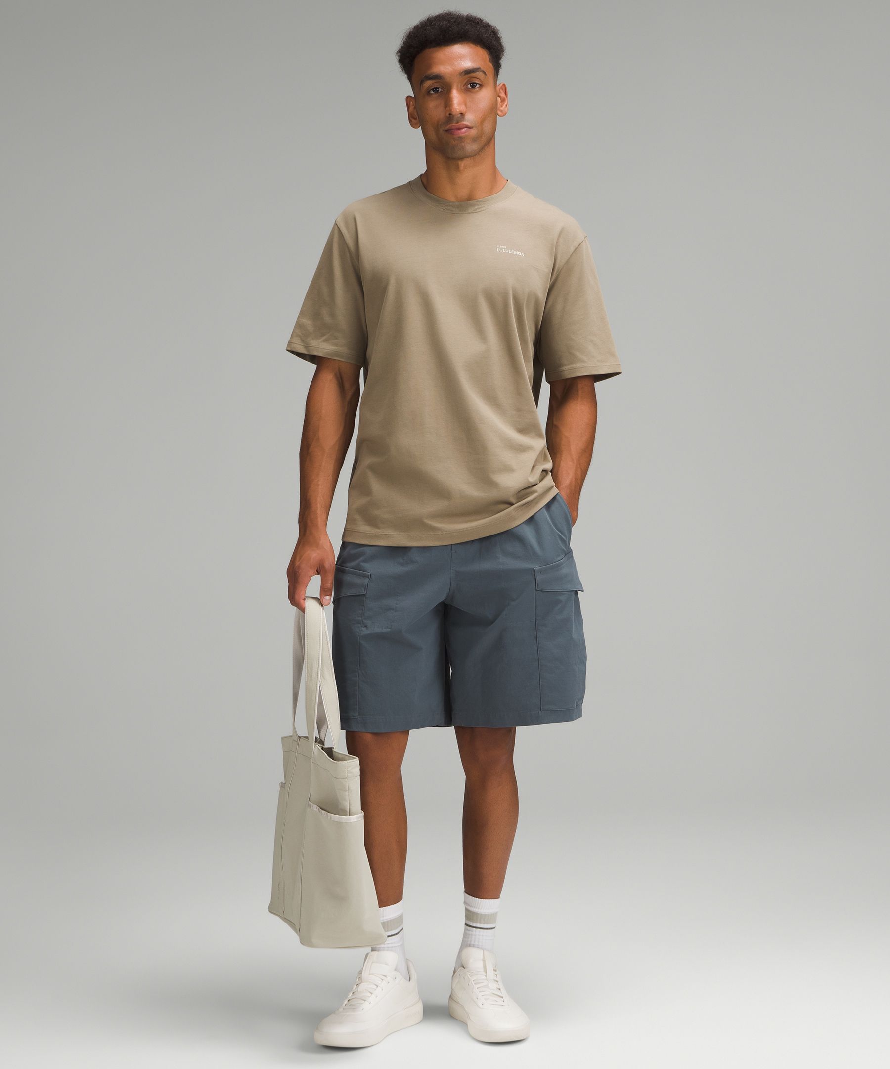 LULULEMON HEAVYWEIGHT COTTON JERSEY T-SHIRT GRAPHIC 
