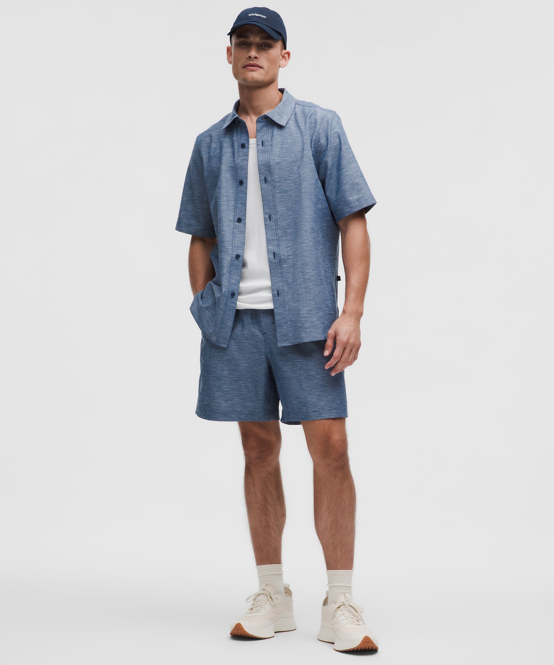 LuluLinen Short-Sleeve Shirt | Men's Button Down & Dress Shirts