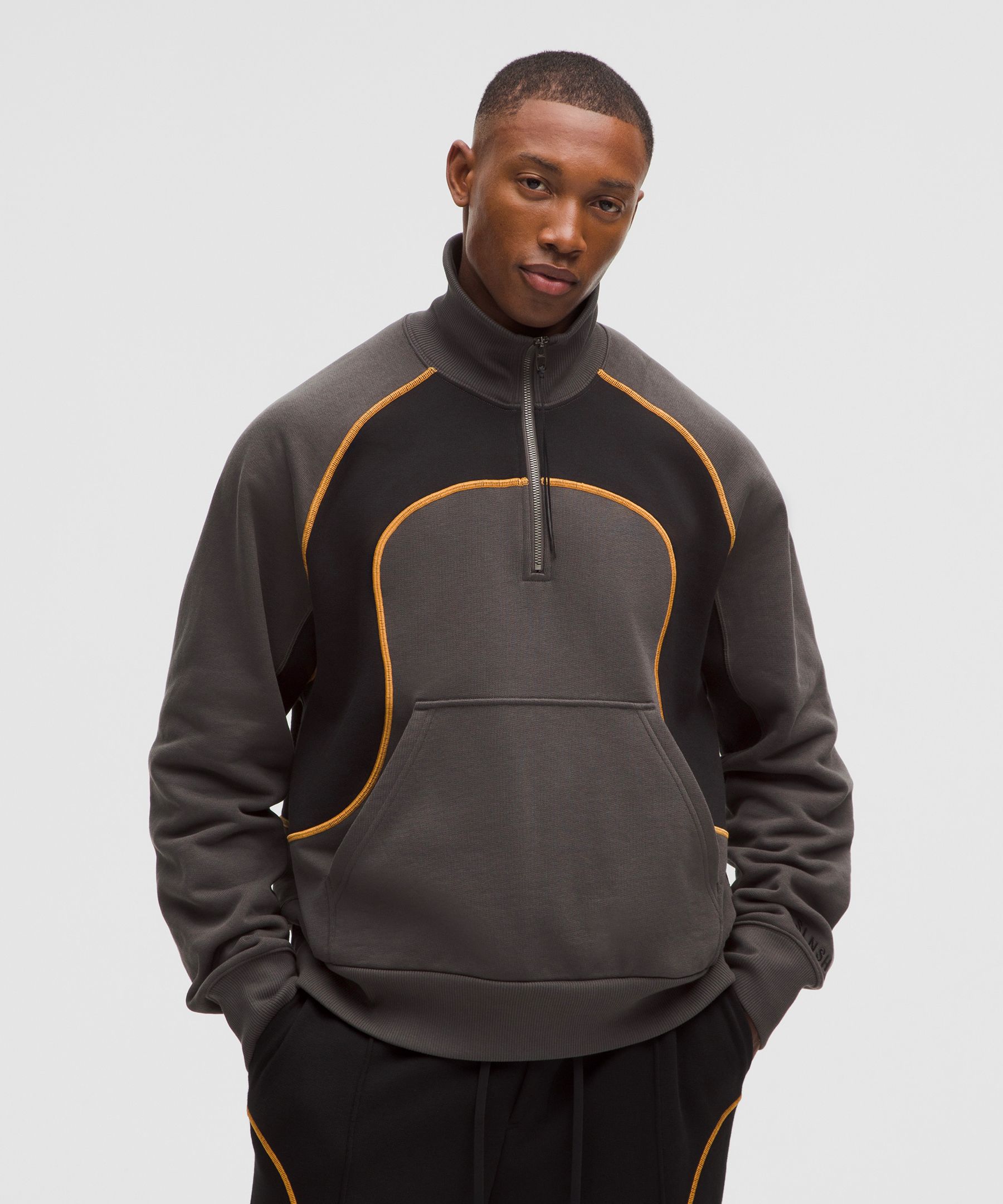 Heavyweight French Terry Quarter Zip SLNSH Collection