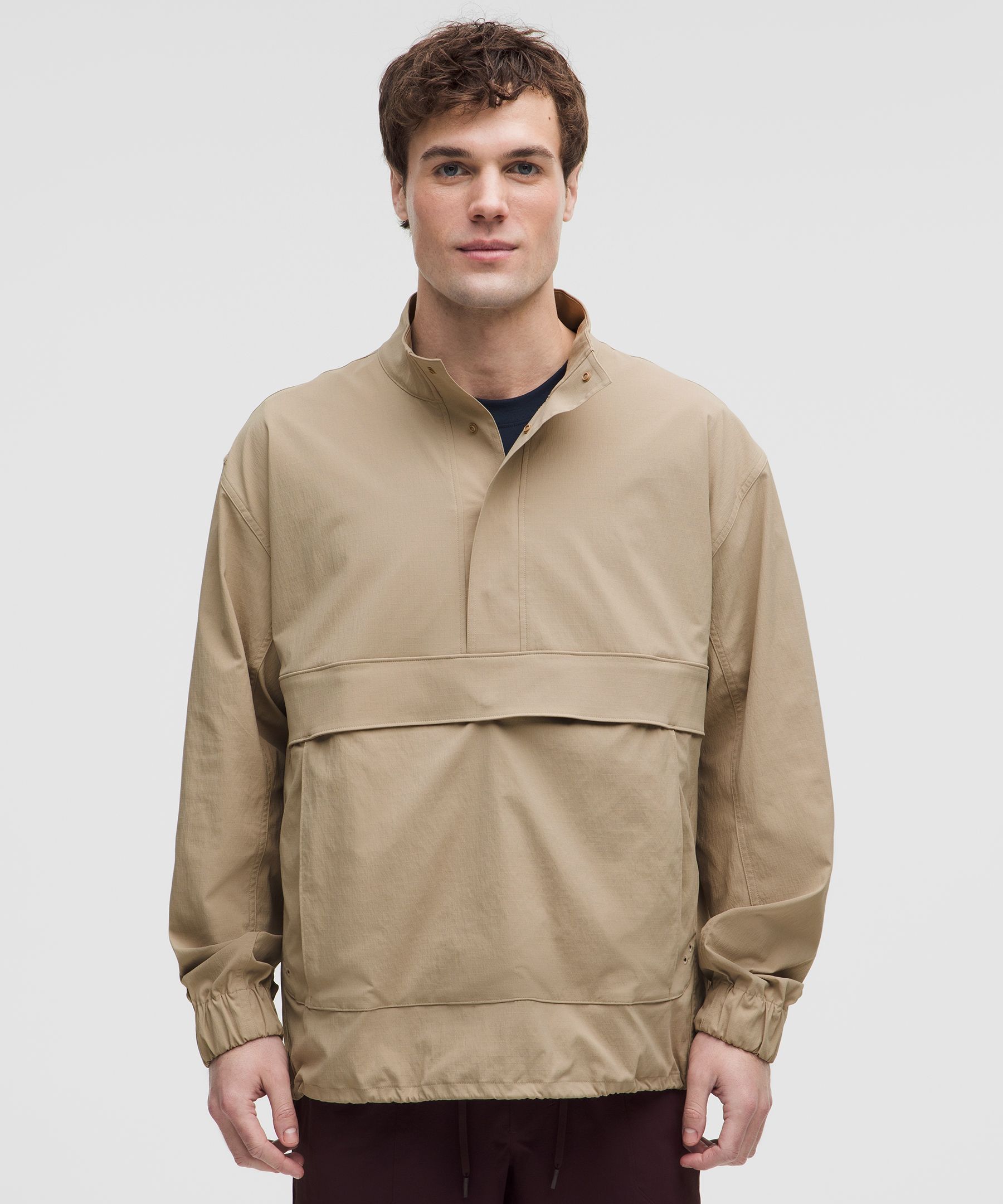 Ripstop Relaxed-Fit Utility Anorak