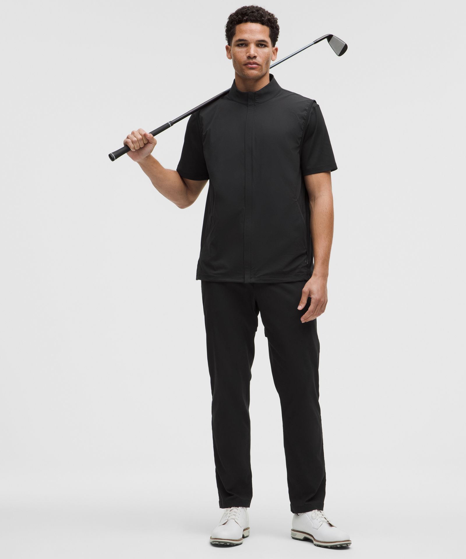 Мужской жилет для гольфа Lululemon Windproof на молнии — фото 7