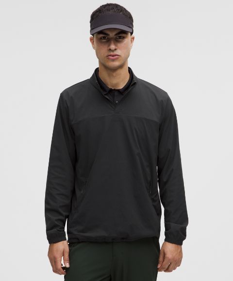 Мужская ветрозащитная куртка для гольфа Lululemon Quarter-Zip