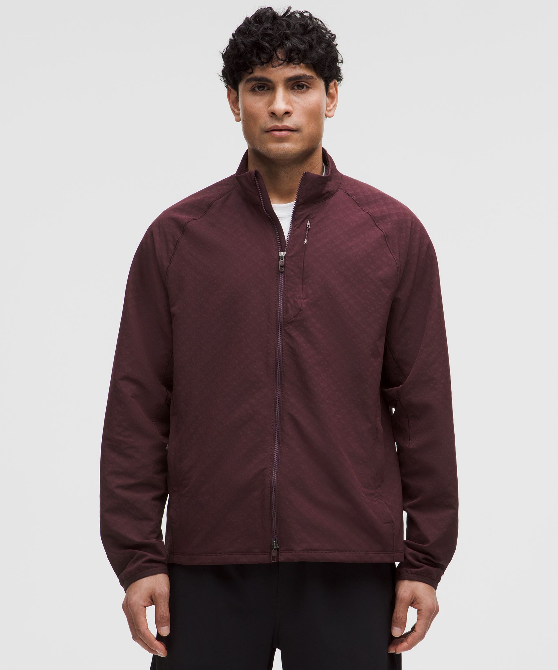 Water-Repellent Fleece Hiking Jacket