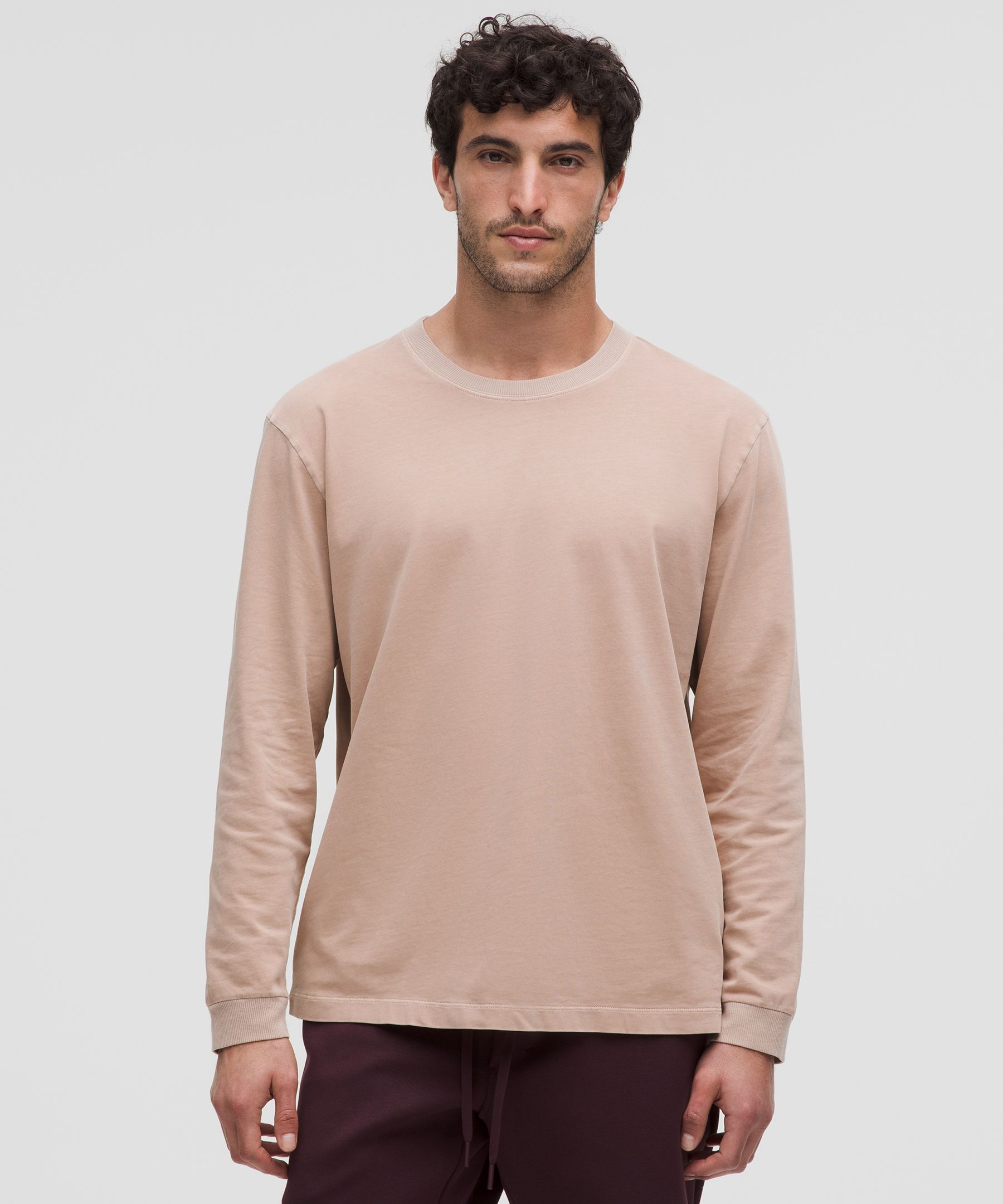 Lululemon Heavyweight Cotton Jersey Long-sleeve Shirt Wash