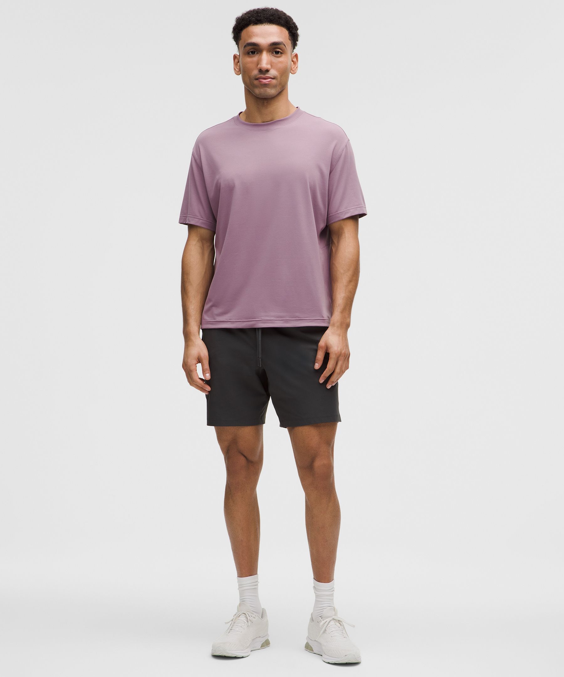 LULULEMON EASYSET TRAINING SHORT-SLEEVE SHIRT 
