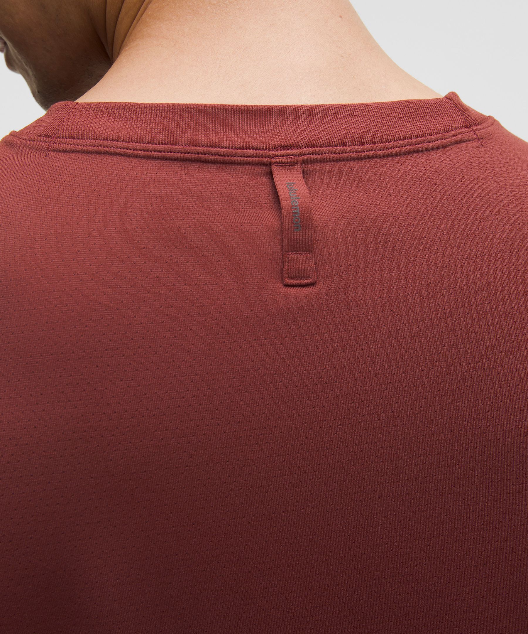 Lululemon Easyset Training Short-sleeve Shirt In Red