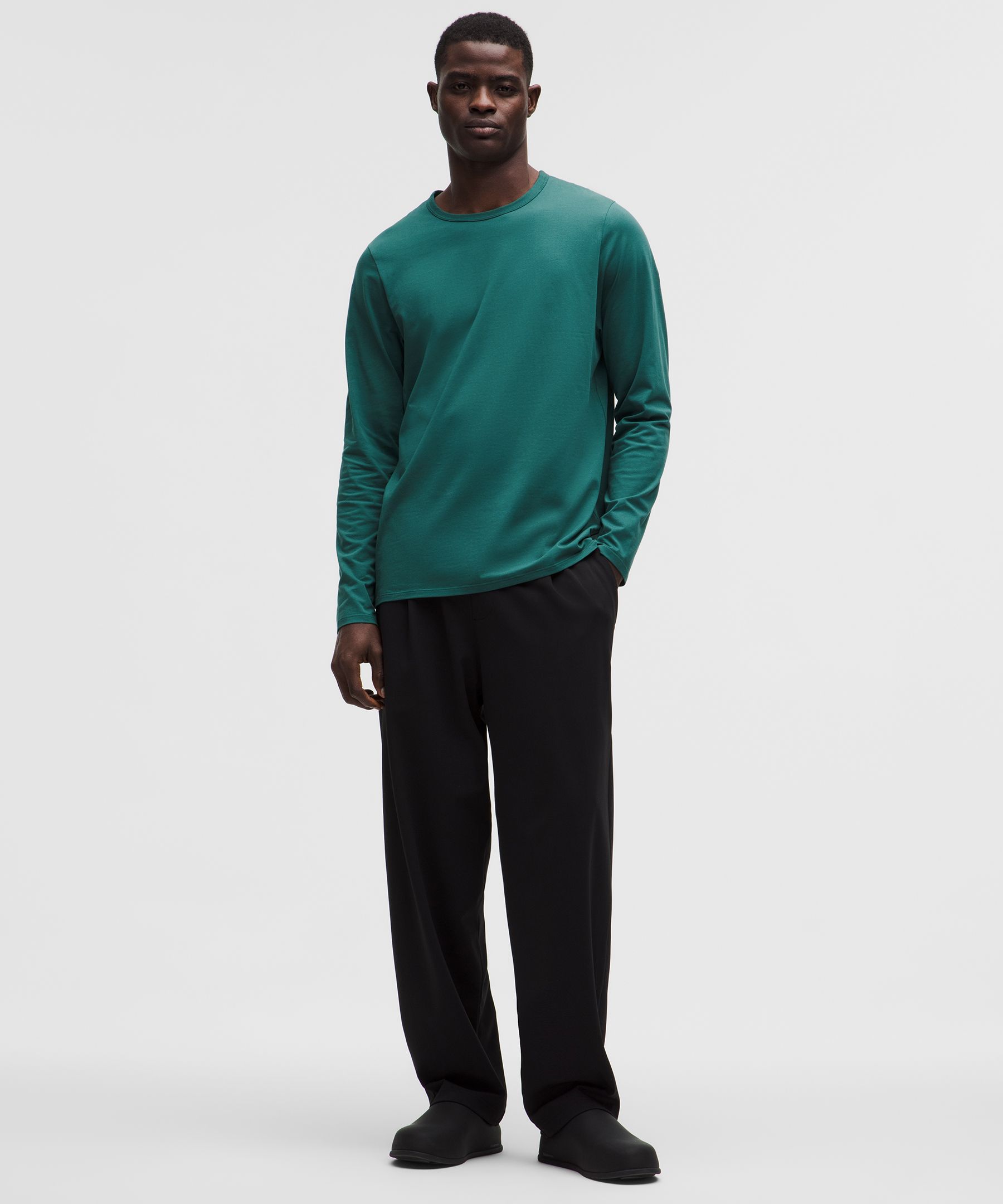 Organic Cotton Classic-Fit Long-Sleeve Shirt