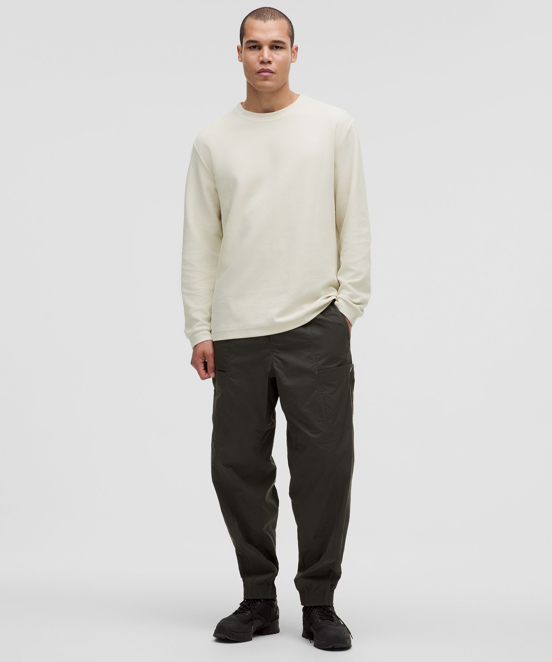 Lululemon Heavyweight Cotton Textured Long-sleeve Shirt