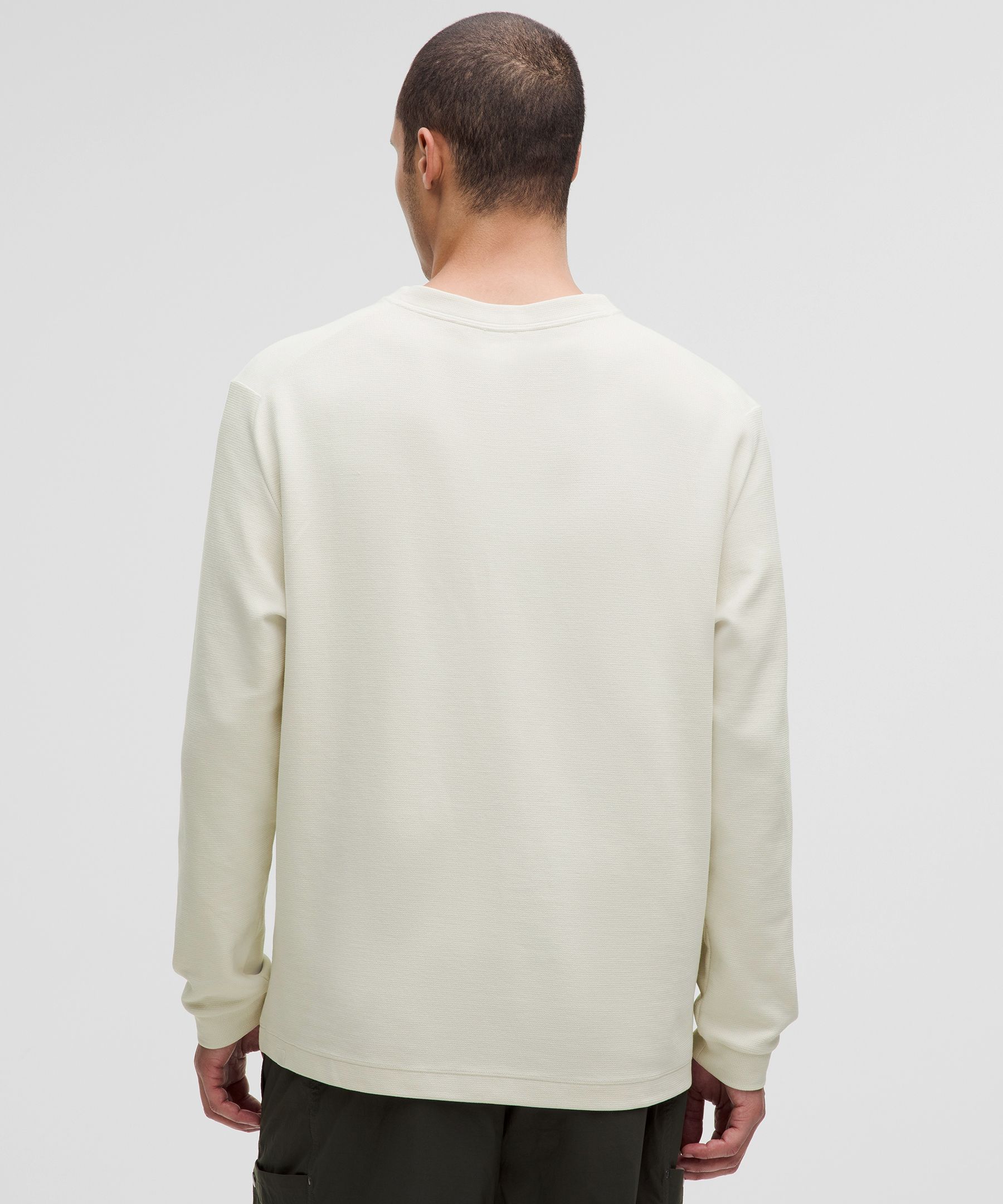 Lululemon Heavyweight Cotton Textured Long-sleeve Shirt