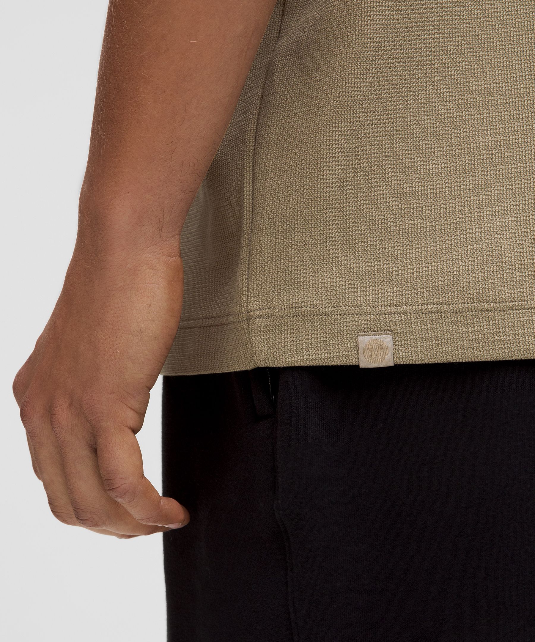 Lululemon Heavyweight Cotton Textured Short-sleeve Shirt