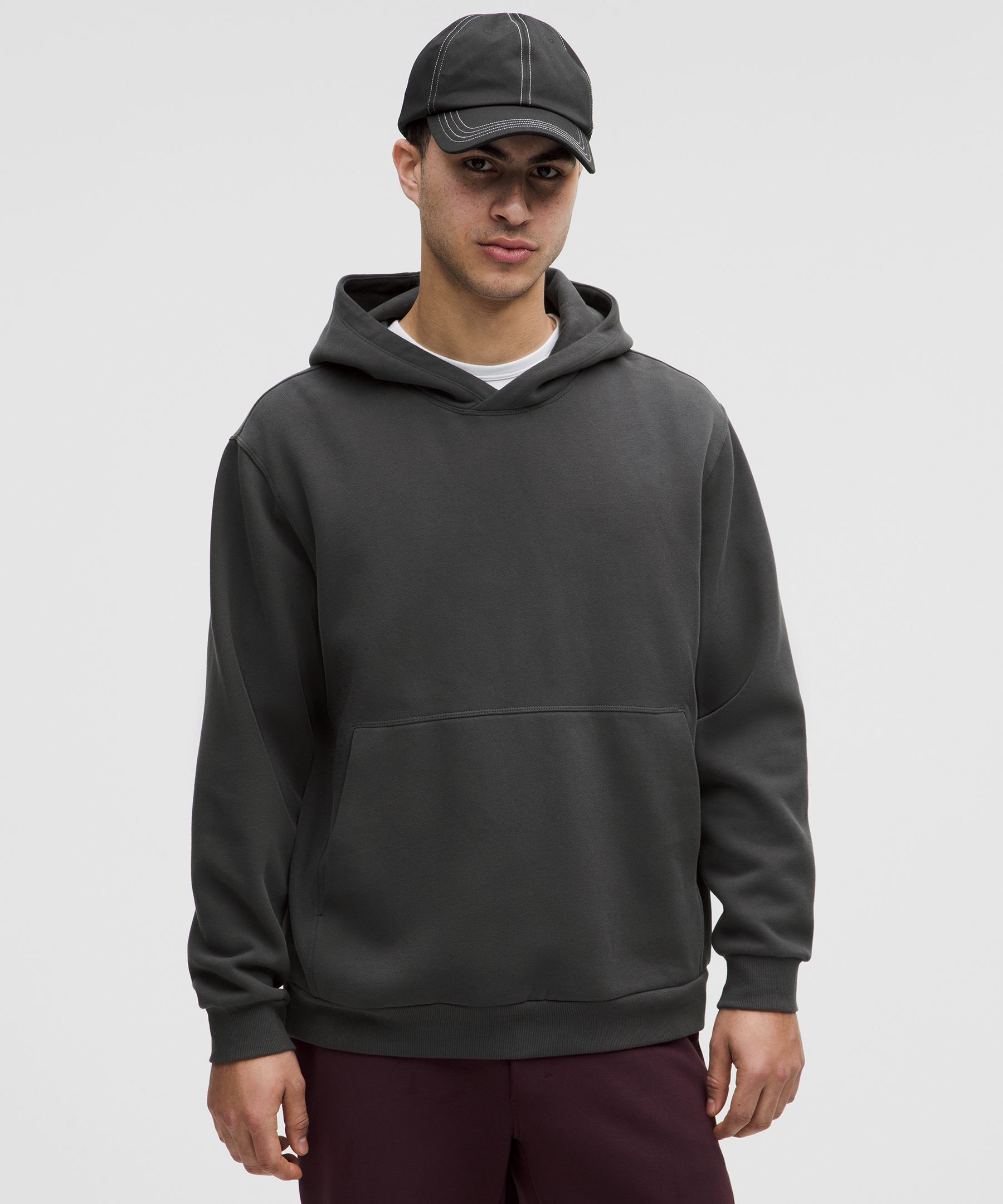 Steady State Pullover Hoodie - Grey,Neutral