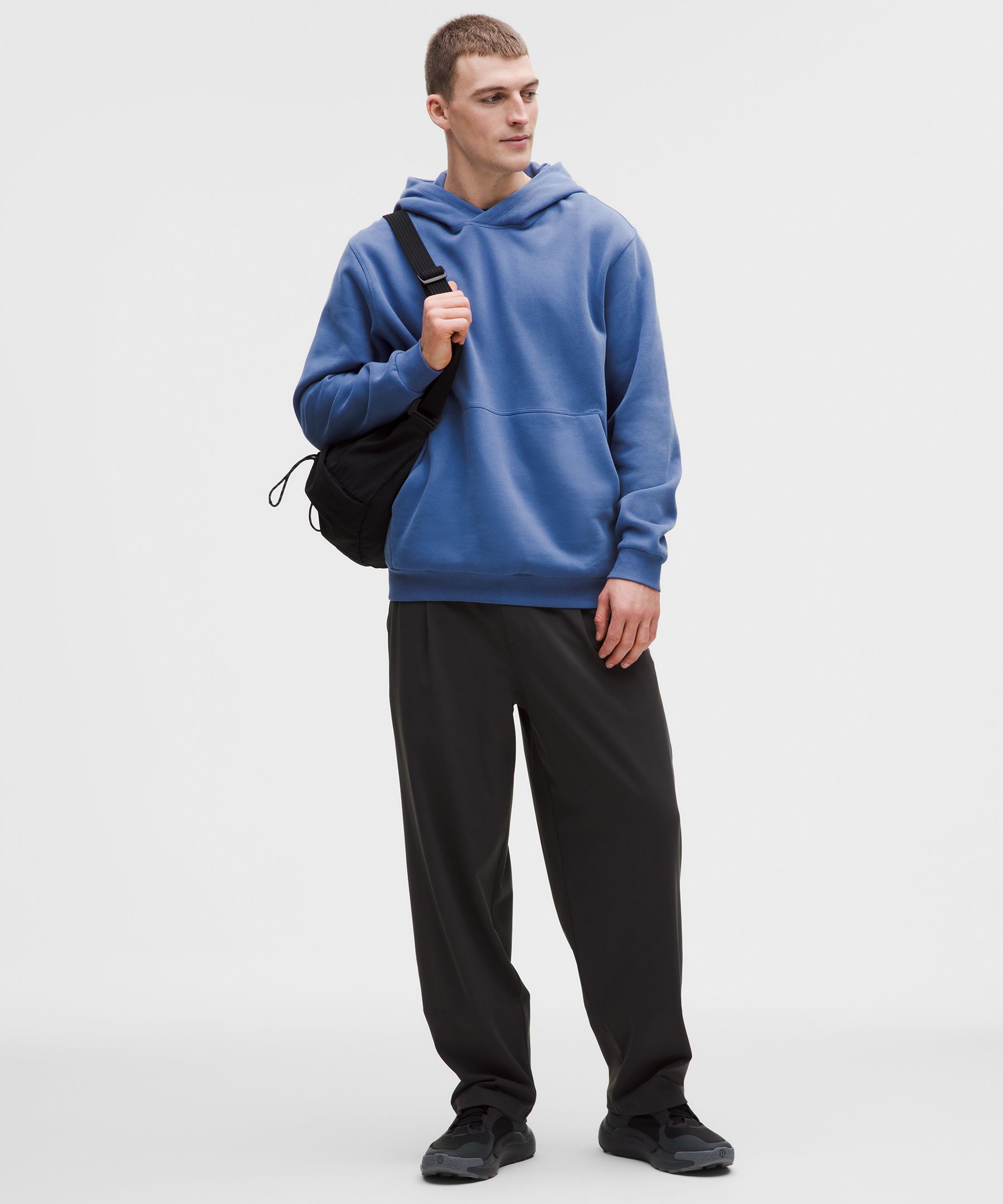 Lululemon Steady State Pullover Hoodie In Blue