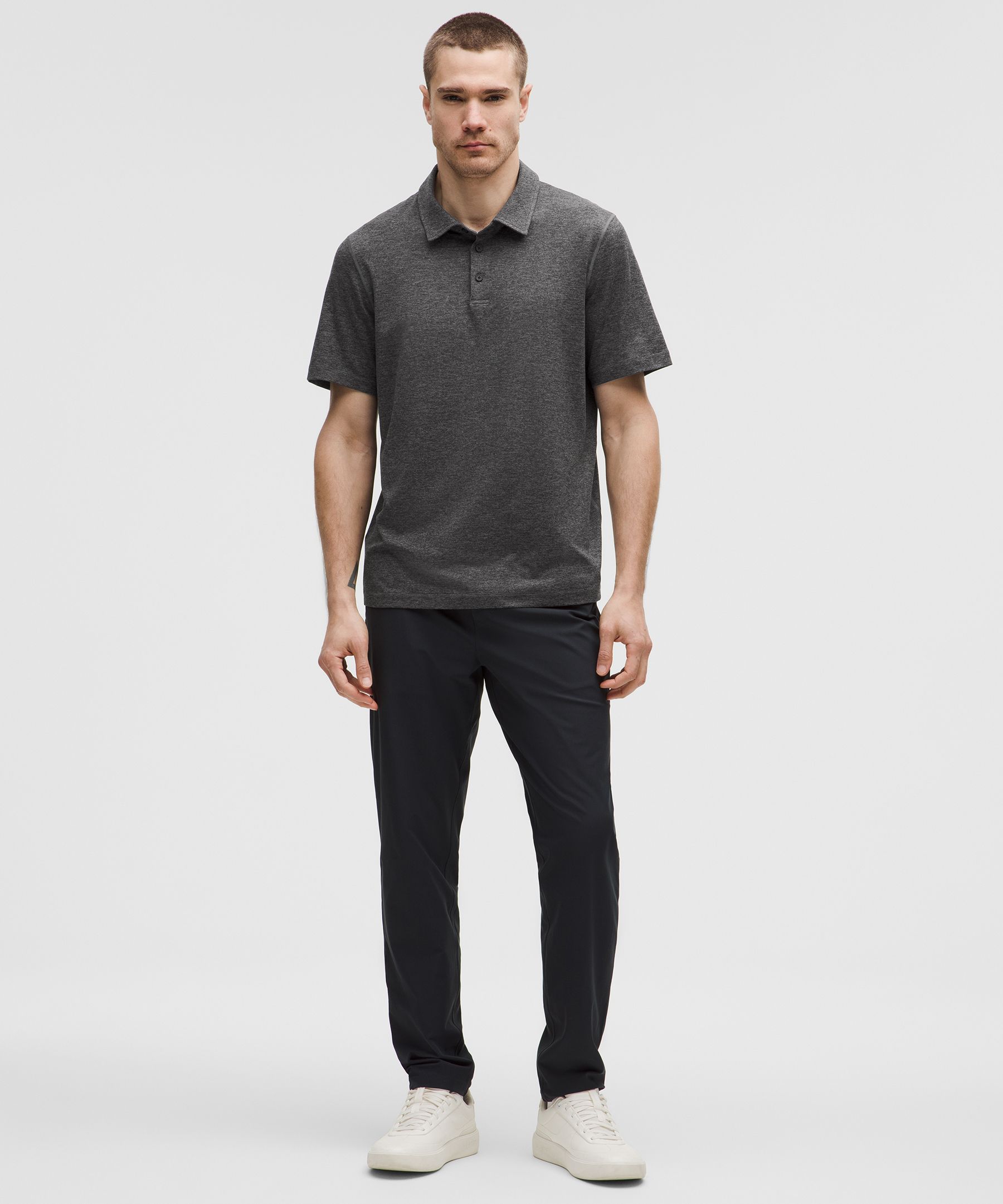 LULULEMON SOFT JERSEY SHORT-SLEEVE POLO SHIRT 