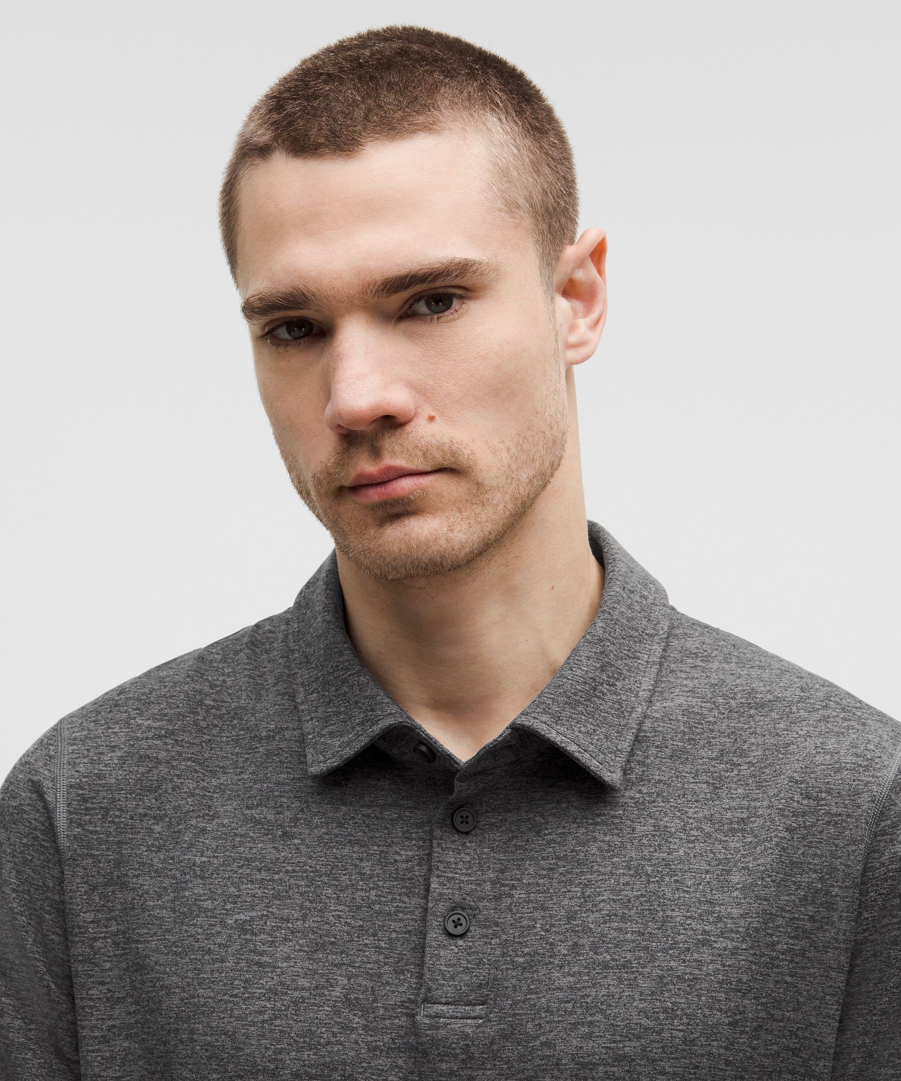 LULULEMON SOFT JERSEY SHORT-SLEEVE POLO SHIRT 