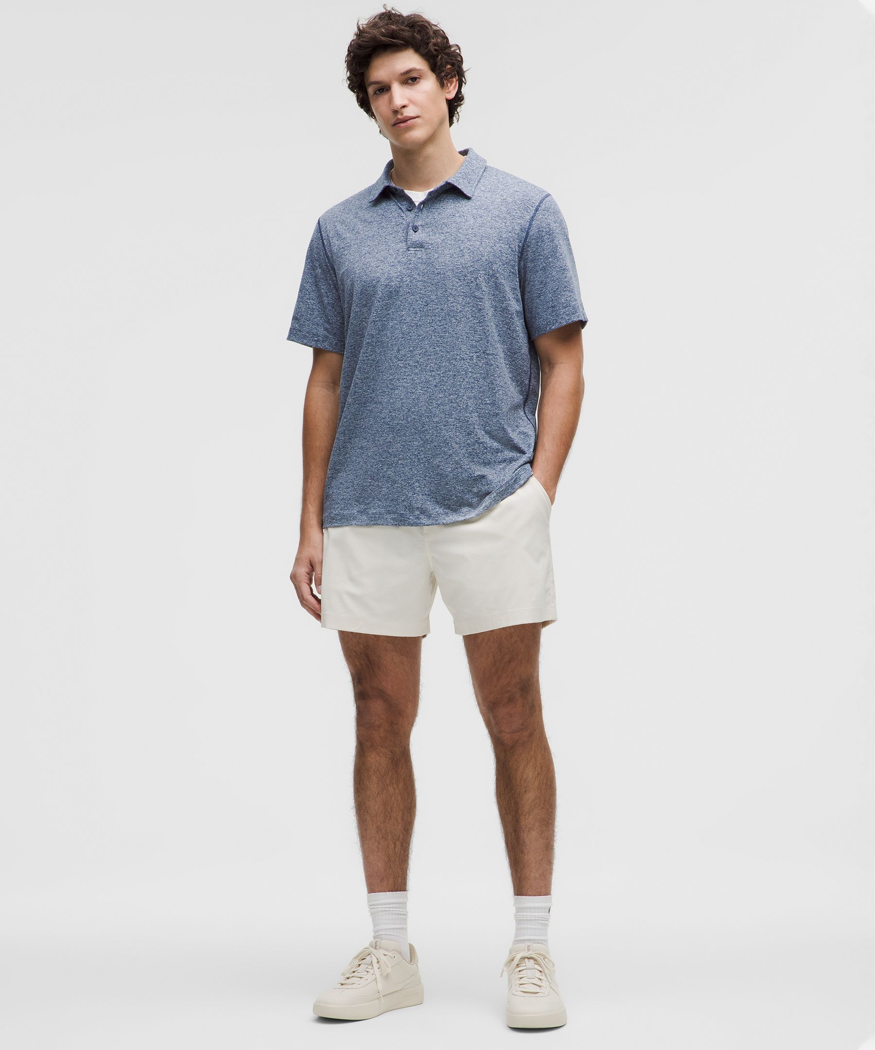 LULULEMON SOFT JERSEY SHORT-SLEEVE POLO SHIRT 