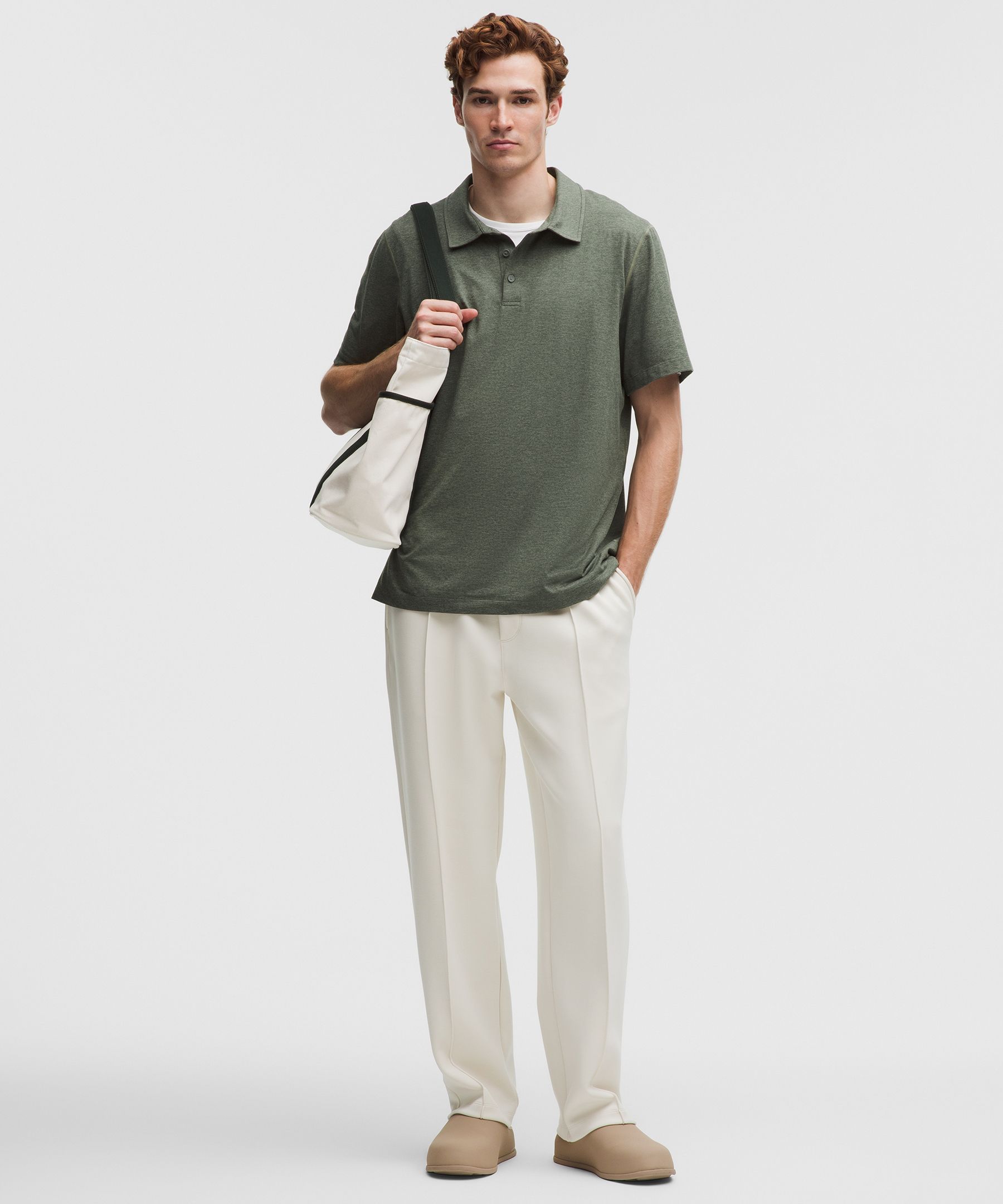 Lululemon Soft Jersey Short-sleeve Polo Shirt