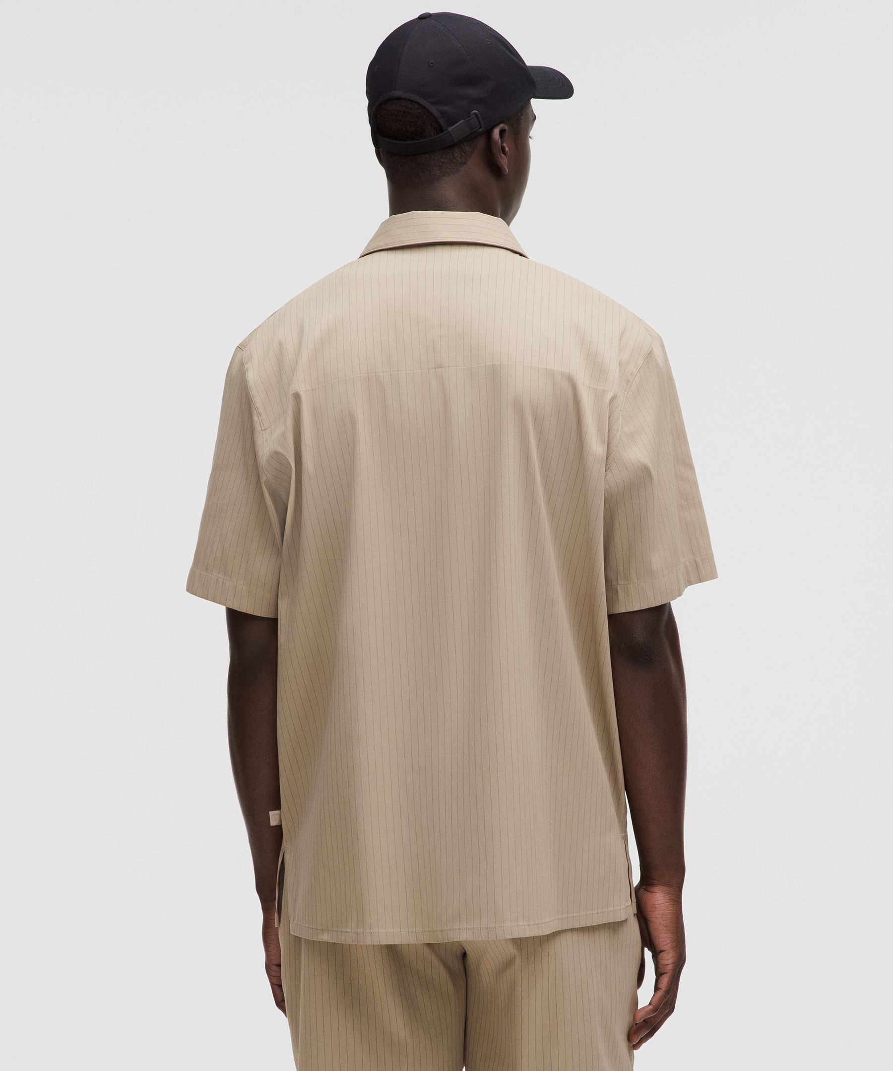 Lululemon Relaxed-fit Short-sleeve Button Up Shirt