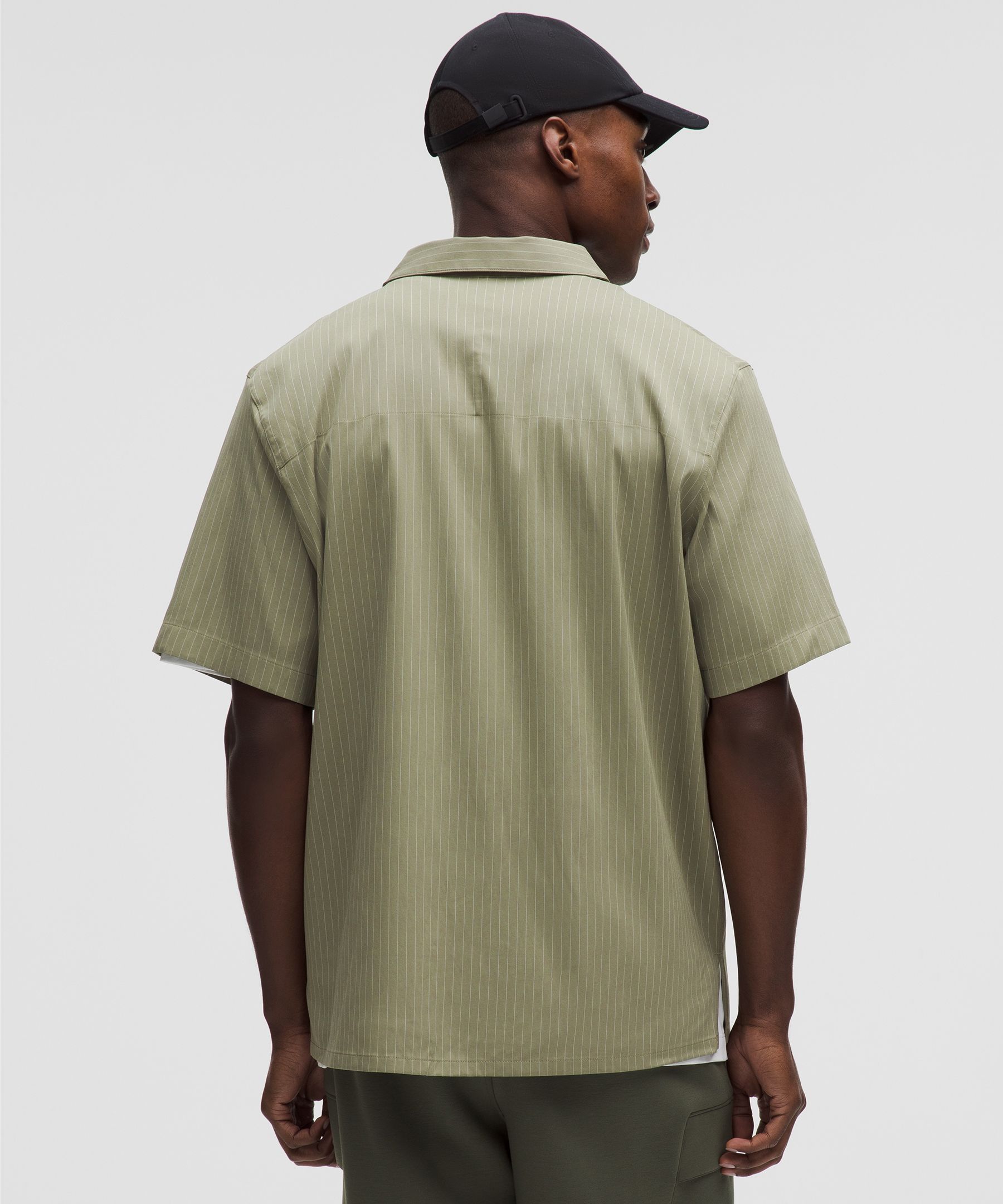 Lululemon Relaxed-fit Short-sleeve Button Up Shirt