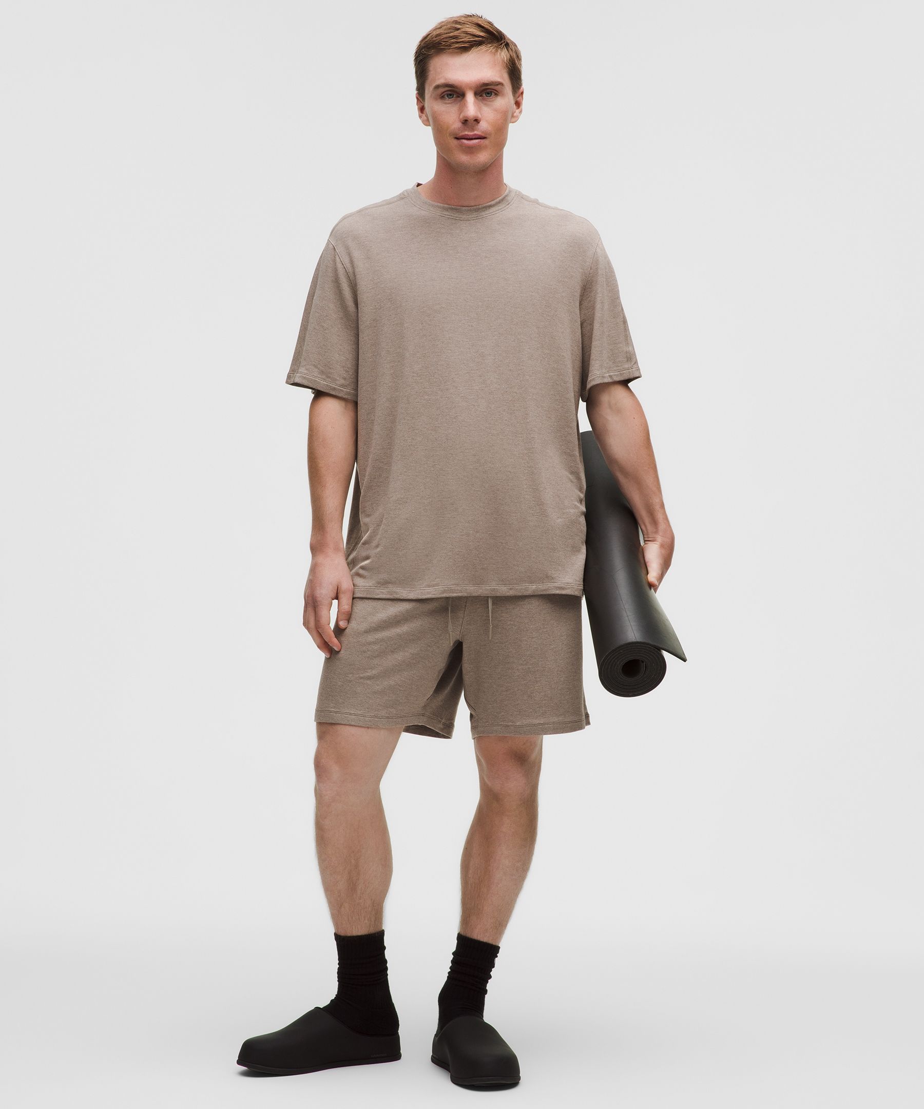 Lululemon Becalm Relaxed-fit Short-sleeve Shirt