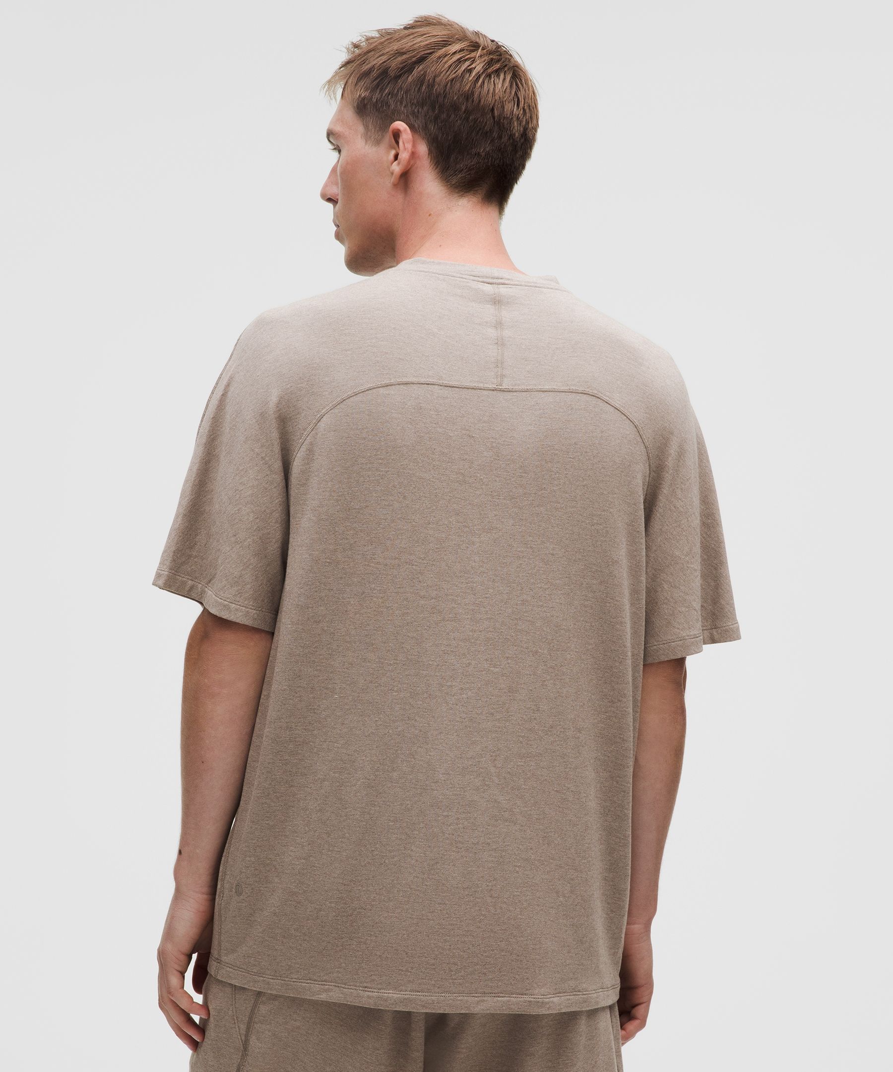 Lululemon Becalm Relaxed-fit Short-sleeve Shirt