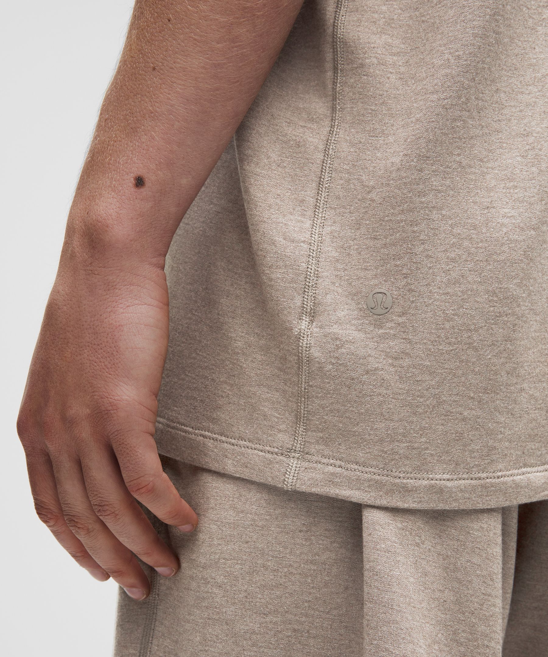 Lululemon Becalm Relaxed-fit Short-sleeve Shirt