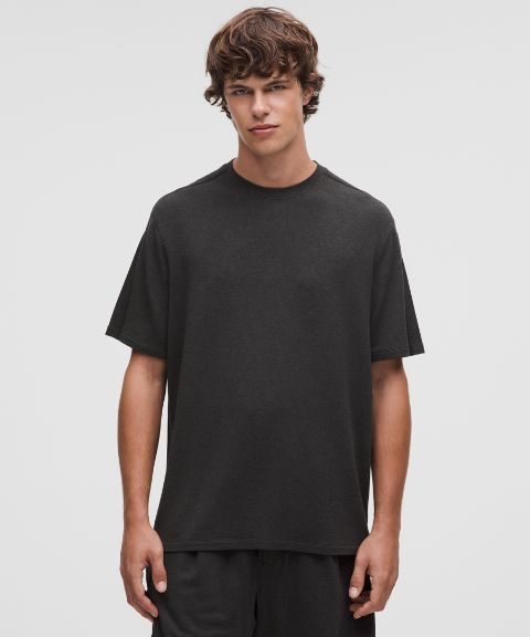 Мужская рубашка Lululemon BeCalm Relaxed-Fit с коротким рукавом