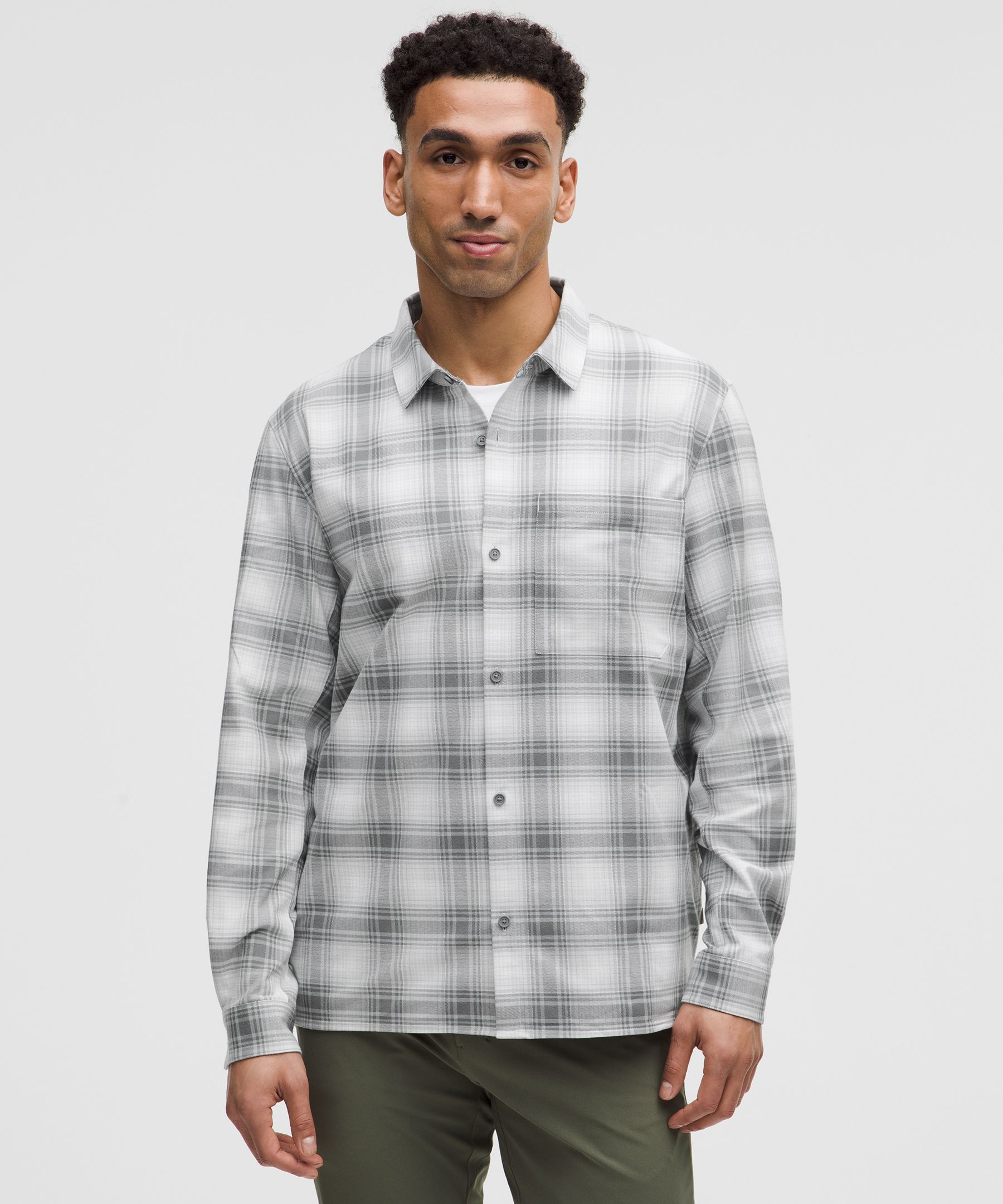 Brushed Woven Overshirt