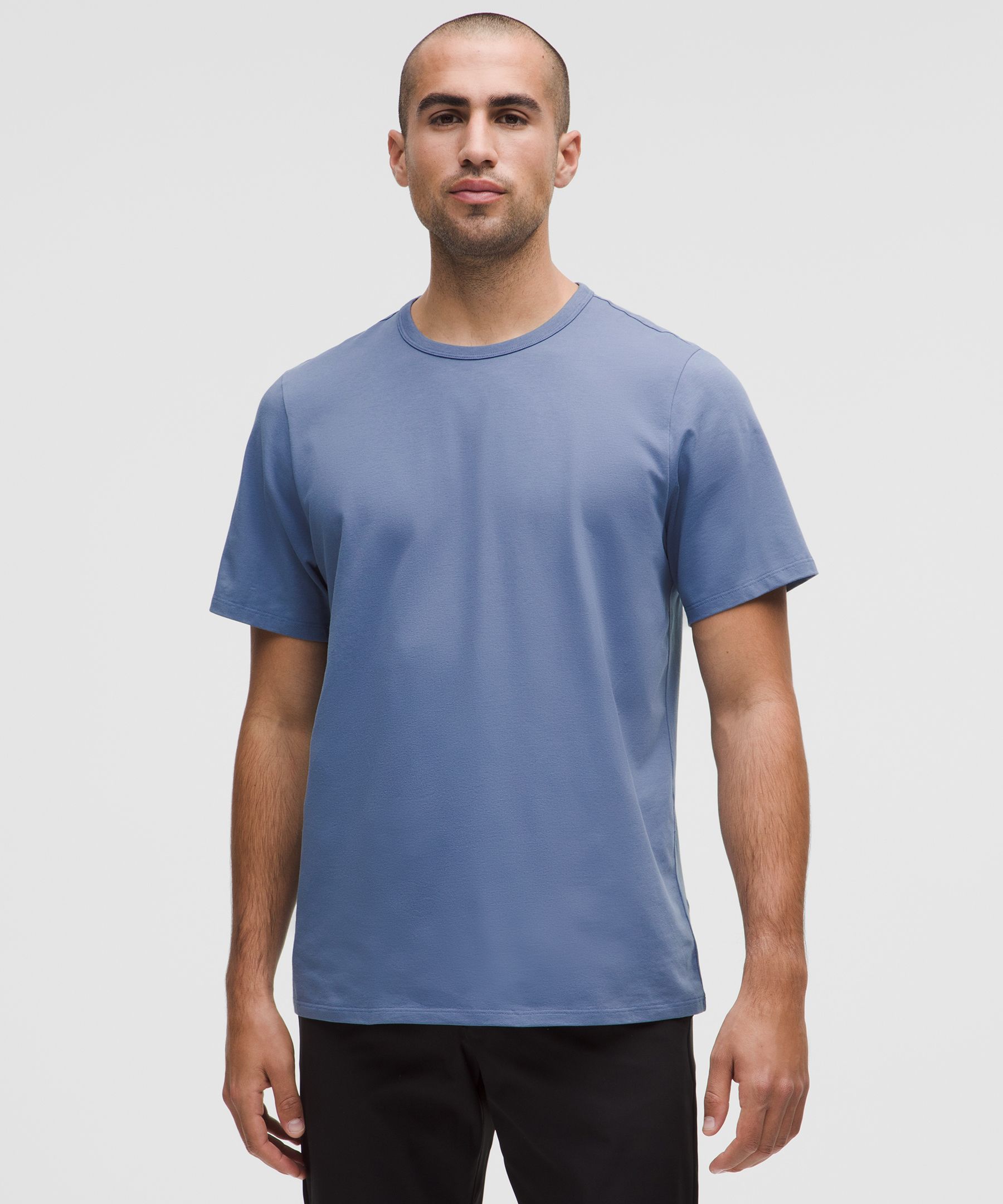 Organic Cotton Classic-Fit T-Shirt - Washed Denim