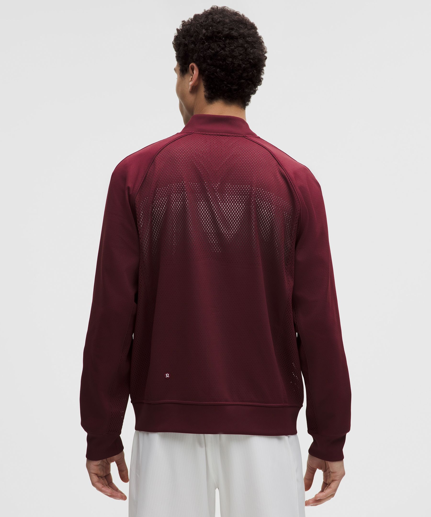 Men's Engineered Knit Mesh Tennis Jacket