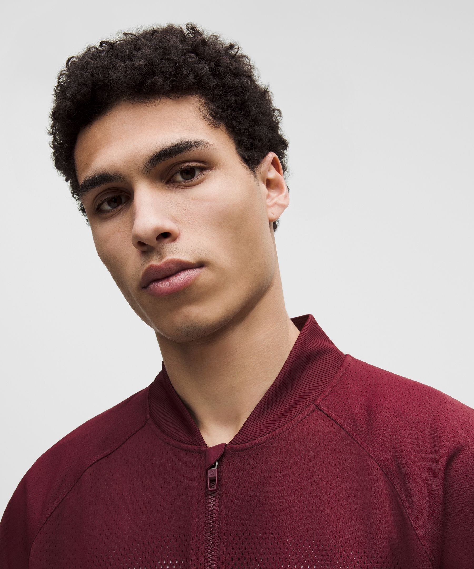 Men's Engineered Knit Mesh Tennis Jacket