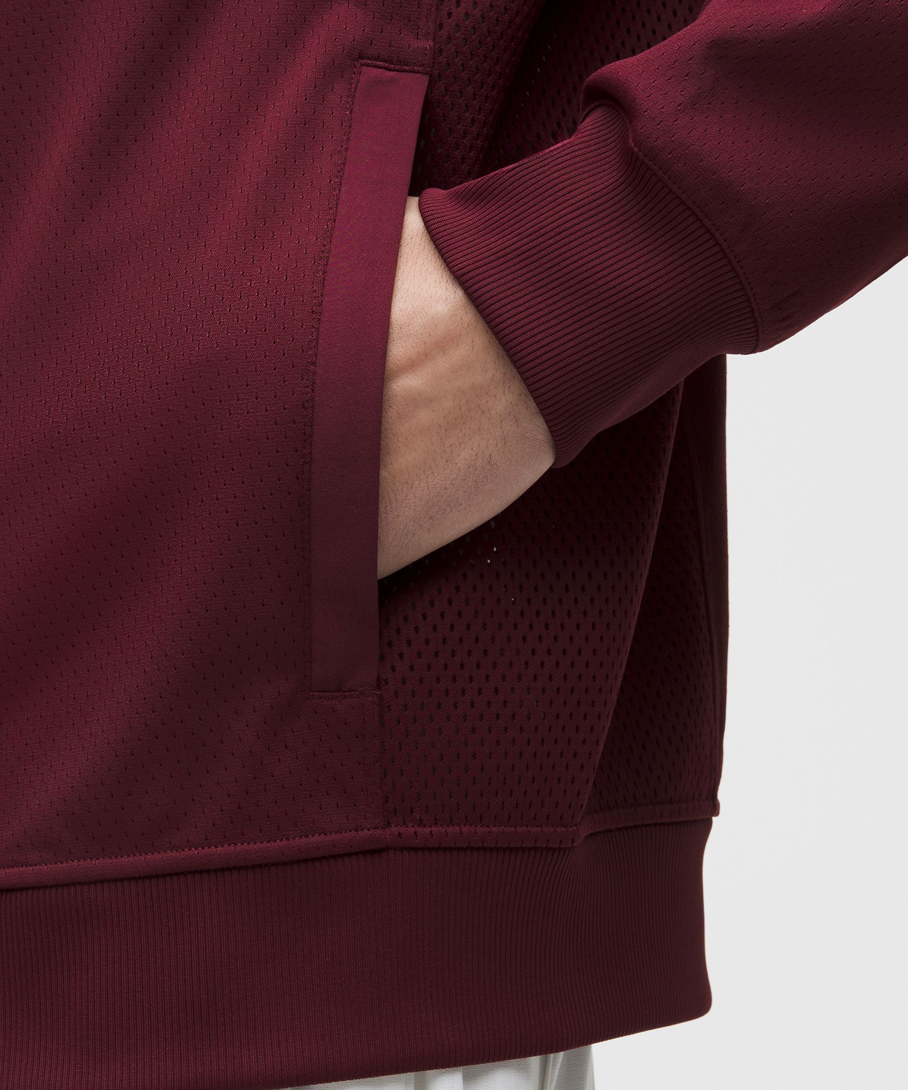 Men's Engineered Knit Mesh Tennis Jacket