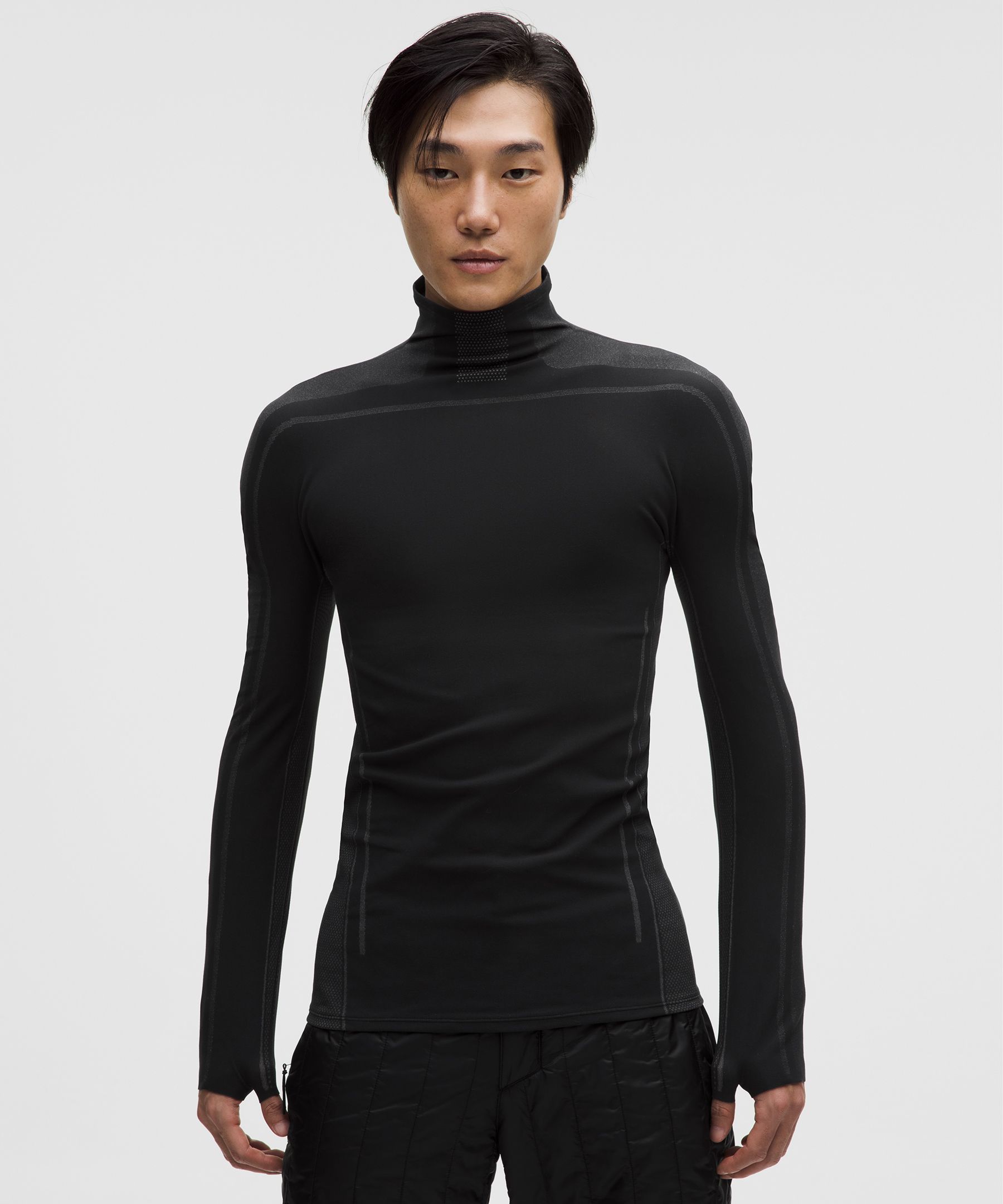 Team Canada Men's Seamless Mockneck Base Layer