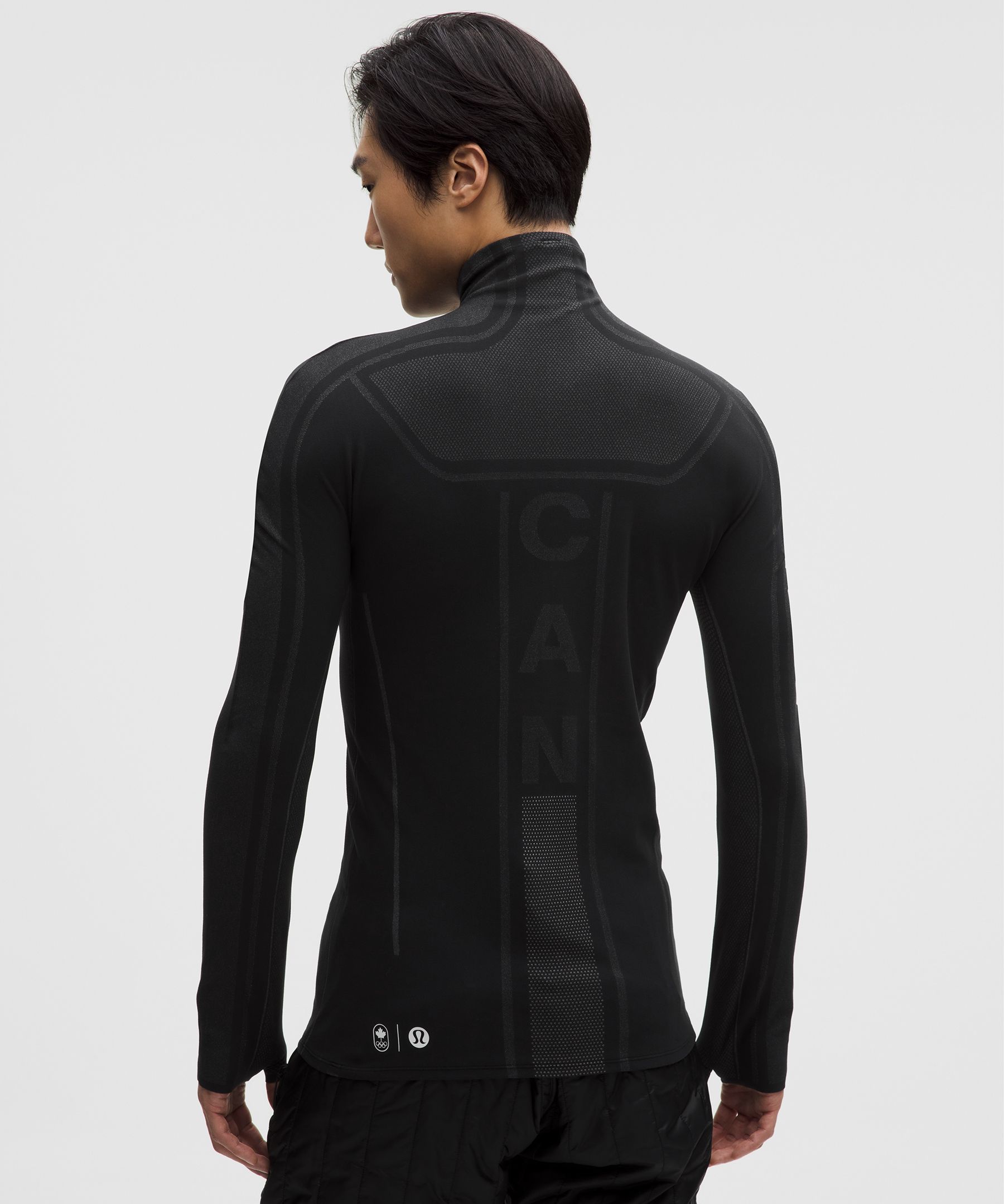 Team Canada Men's Seamless Mockneck Base Layer *COC Logo