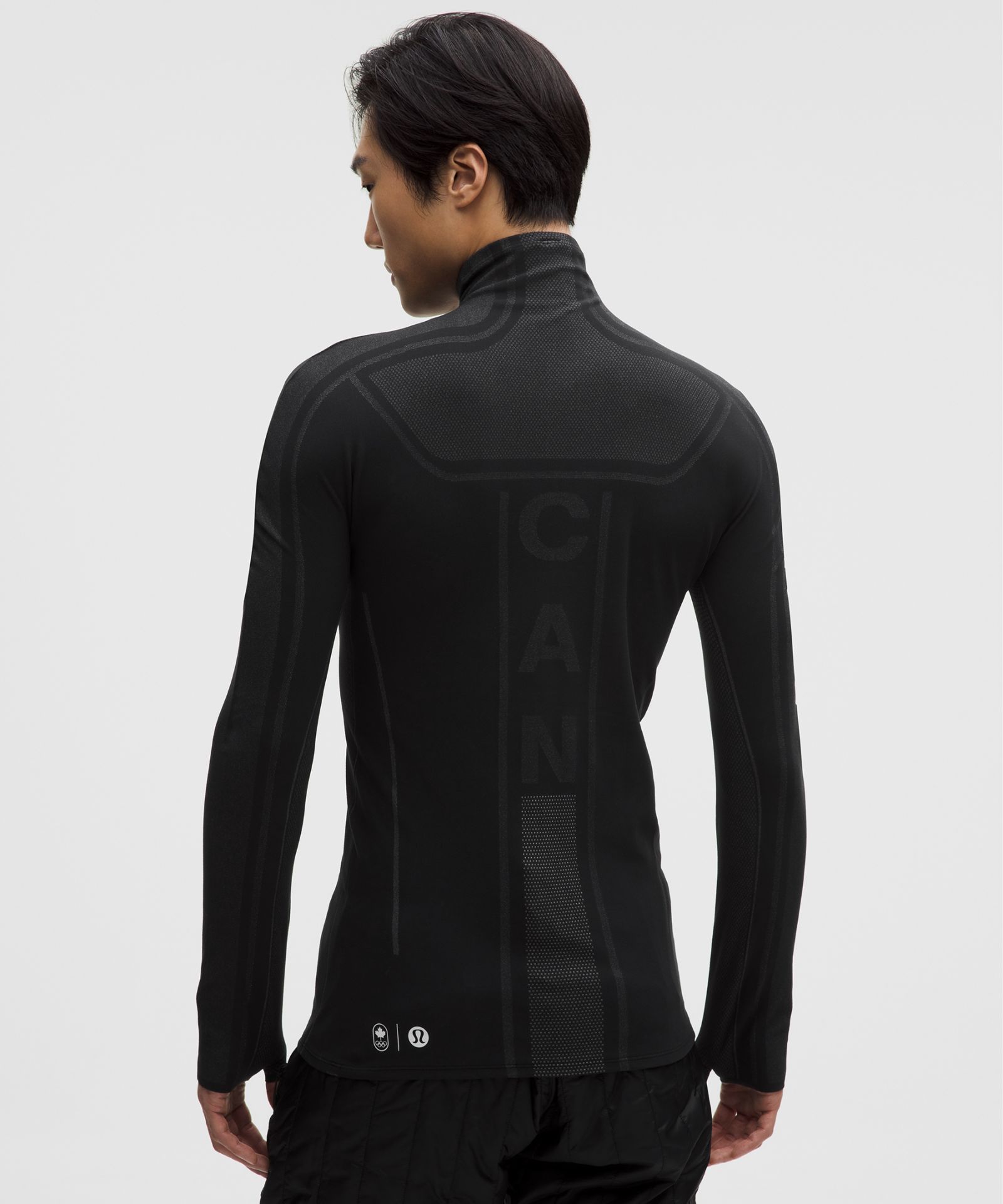 Lululemon Team Canada Men's Seamless Mockneck Base Layer *COC Logo — фото 3