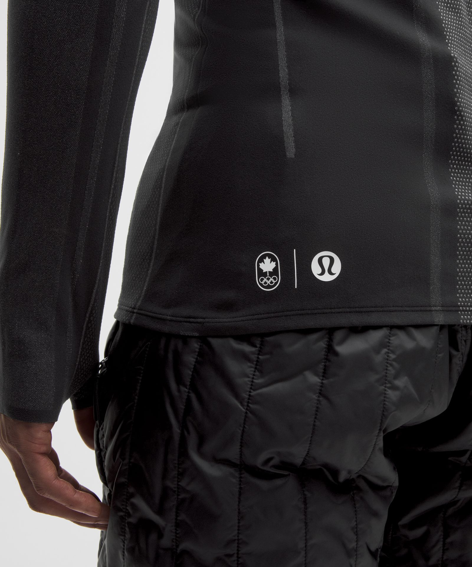 Lululemon Team Canada Men's Seamless Mockneck Base Layer *COC Logo — фото 5