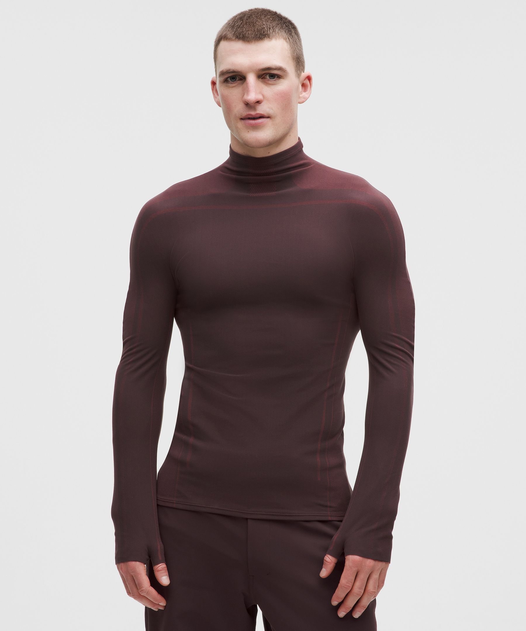 Team Canada Men's Seamless Mockneck Base Layer *COC Logo