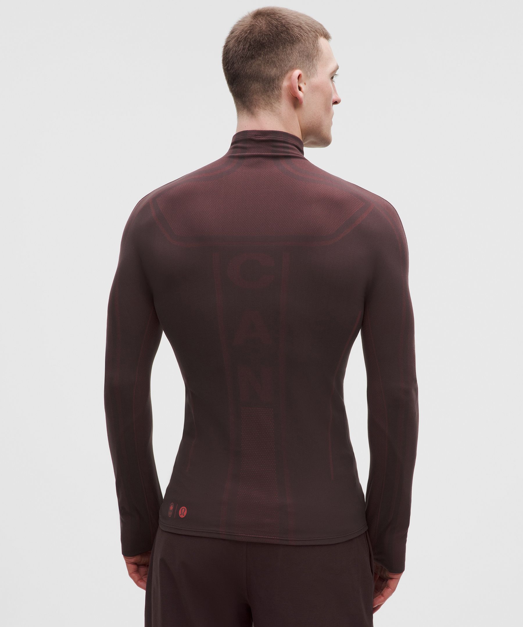 Team Canada Men's Seamless Mockneck Base Layer *COC Logo
