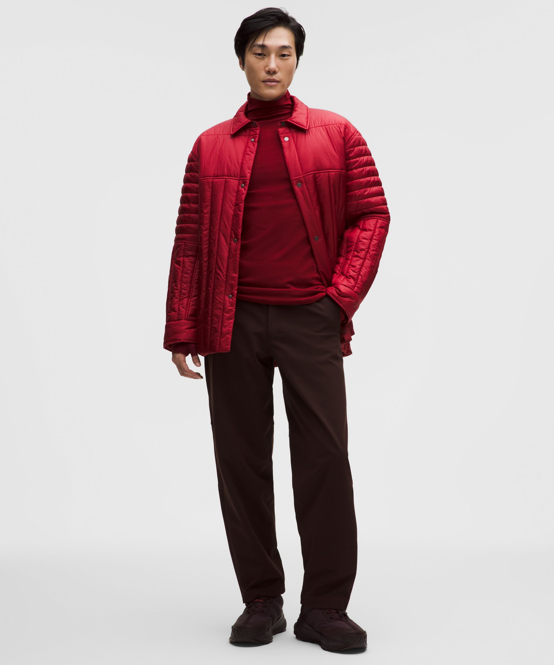 Team Canada Men's Seamless Mockneck Base Layer