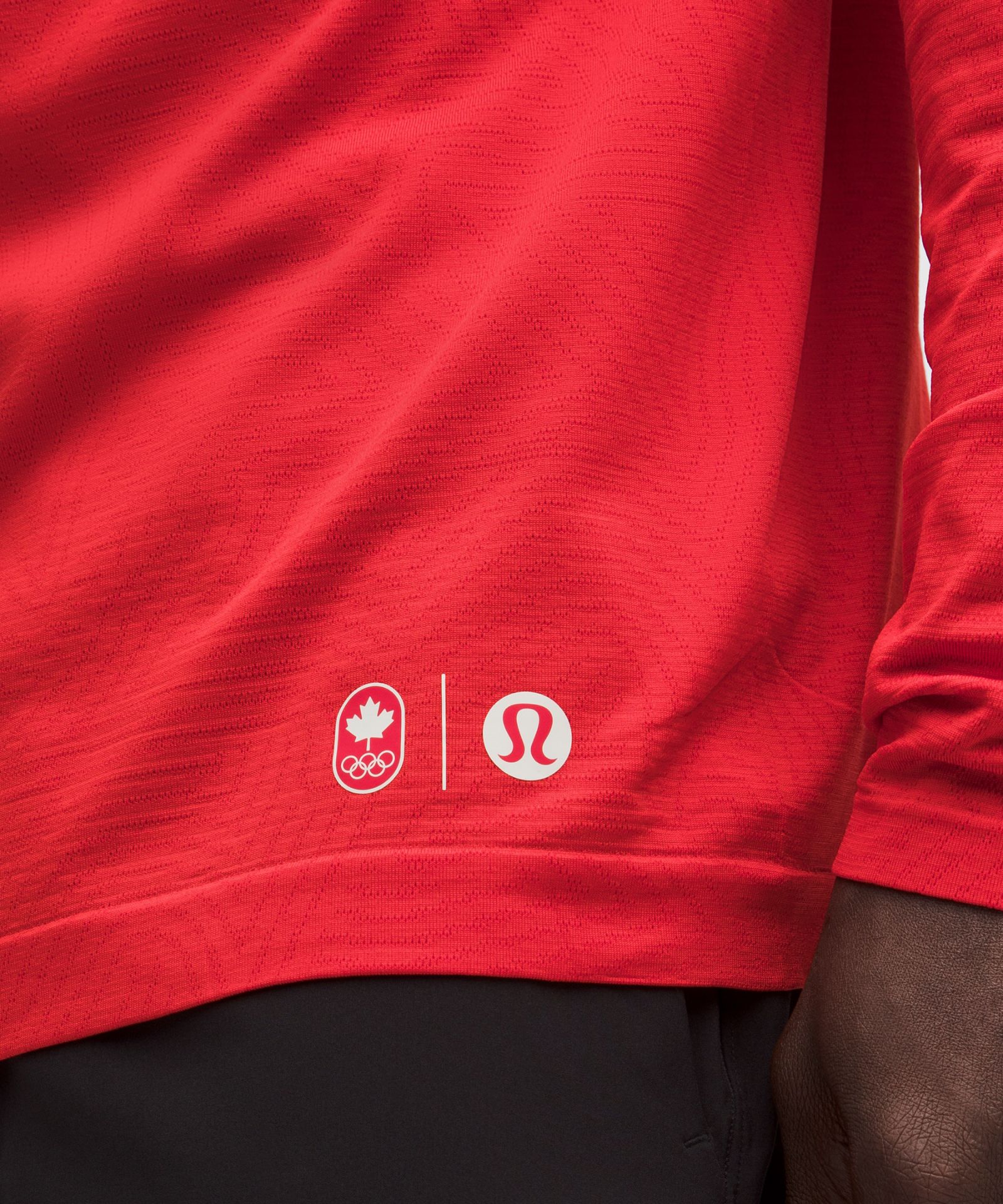 Lululemon Team Canada Metal Vent Tech Long-Sleeve Shirt *COC Logo — фото 5