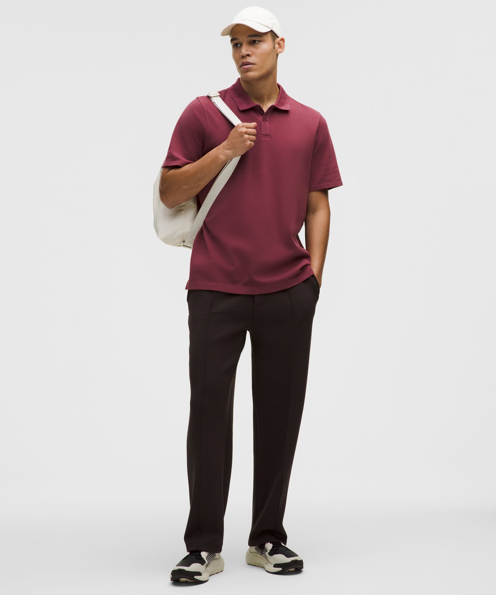 Lululemon Cotton Pique Short-Sleeve Polo Shirt — фото 2