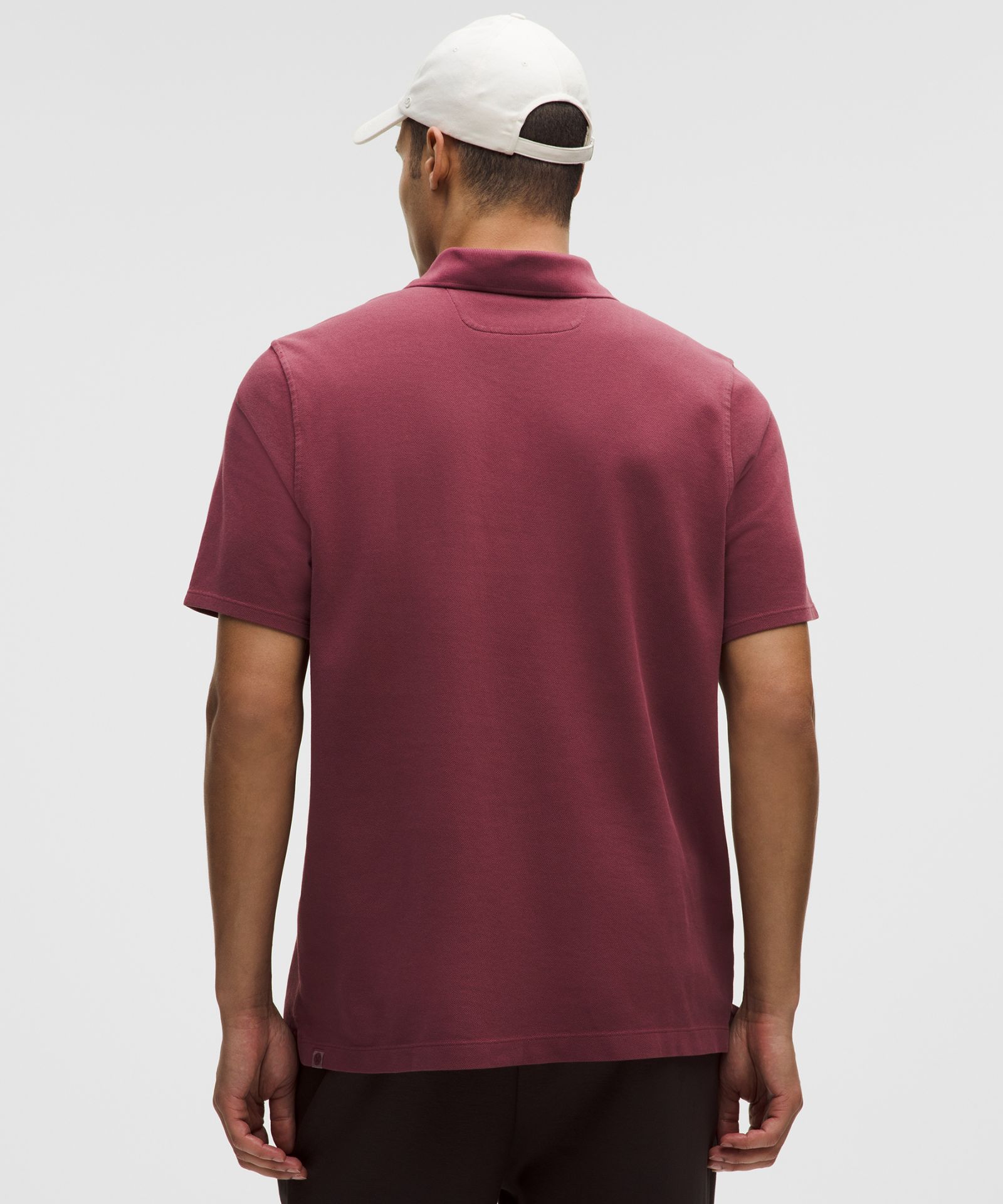 Lululemon Cotton Pique Short-Sleeve Polo Shirt — фото 3