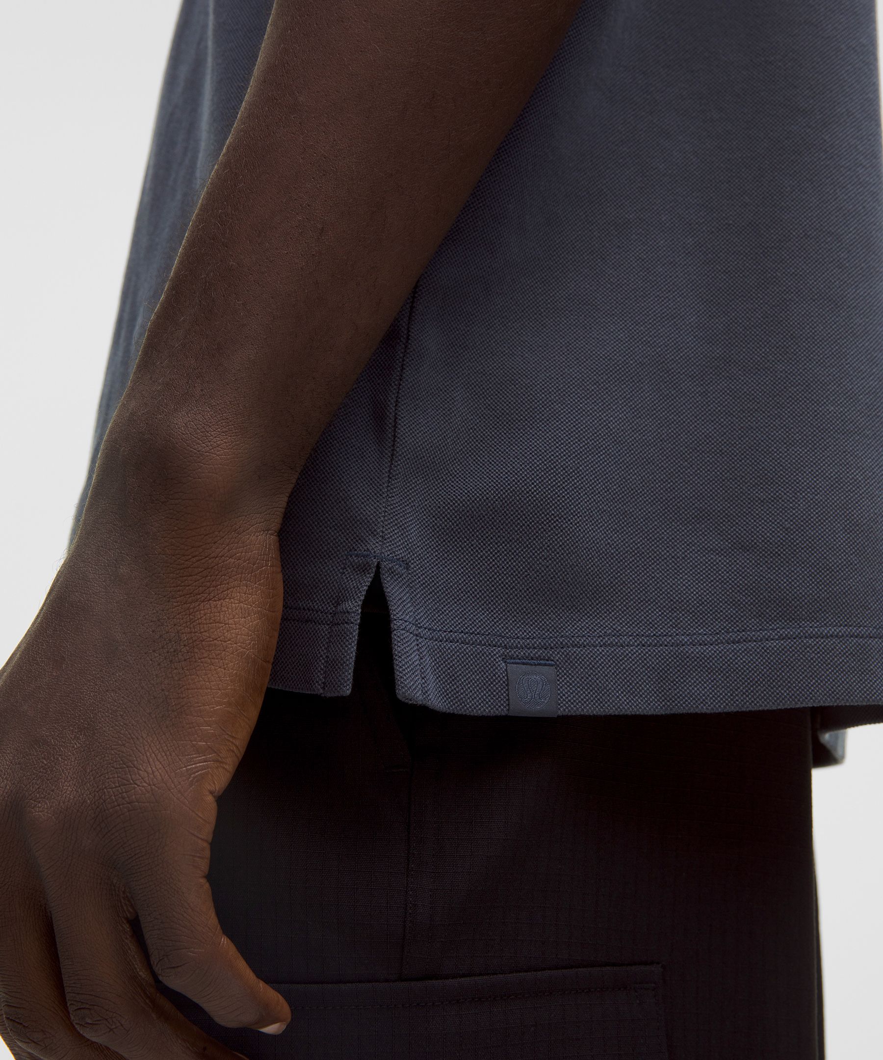 Cotton Pique Short-Sleeve Polo Shirt | Men's Shirts
