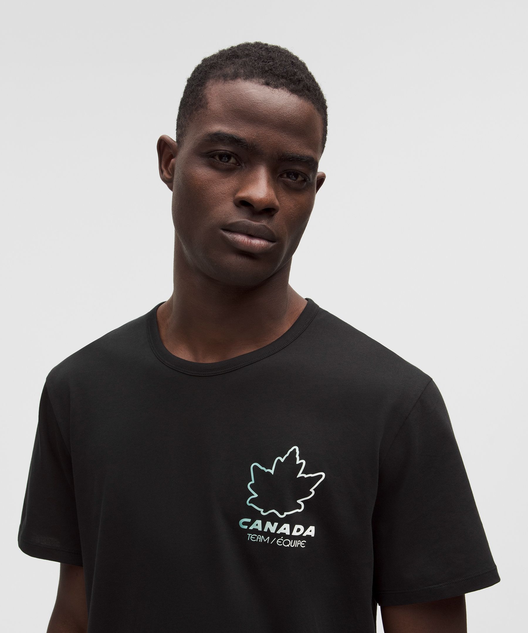 Team Canada Men's Cotton Jersey Graphic T-Shirt *COC Logo