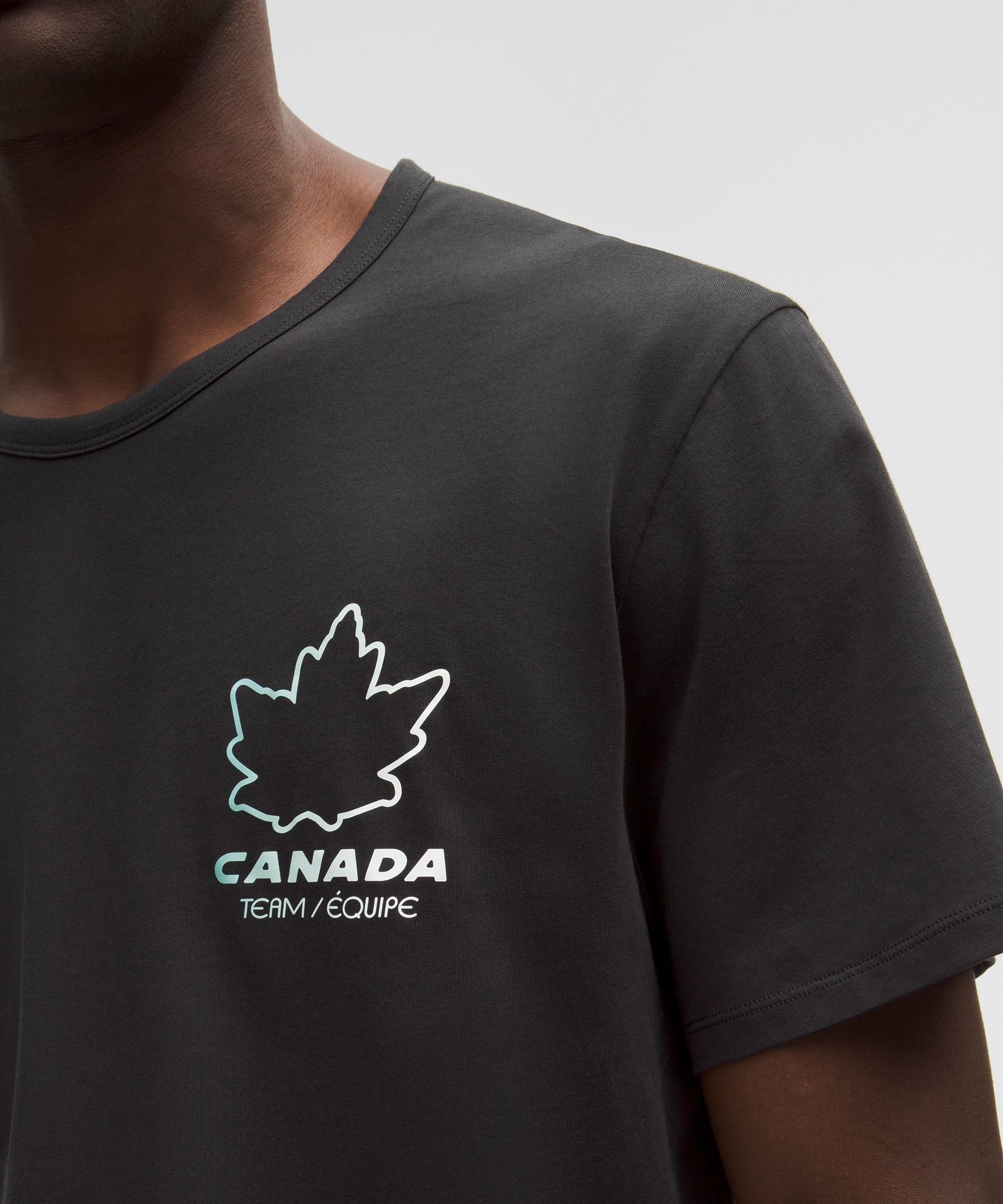 Team Canada Men's Cotton Jersey Graphic T-Shirt *COC Logo