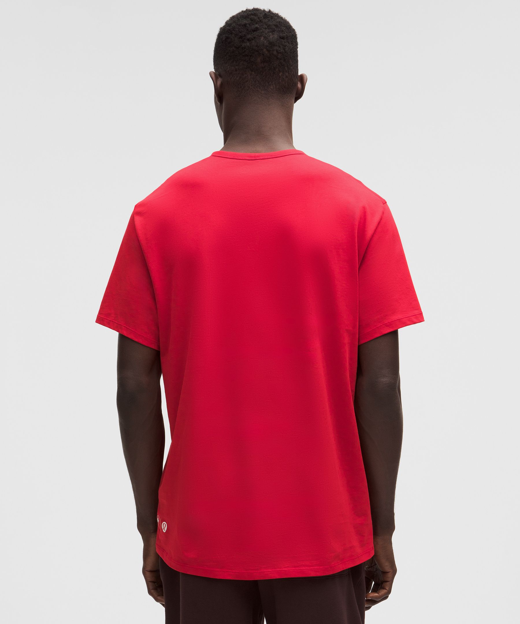 Lululemon Team Canada Men's Cotton Jersey Graphic T-shirt In Red