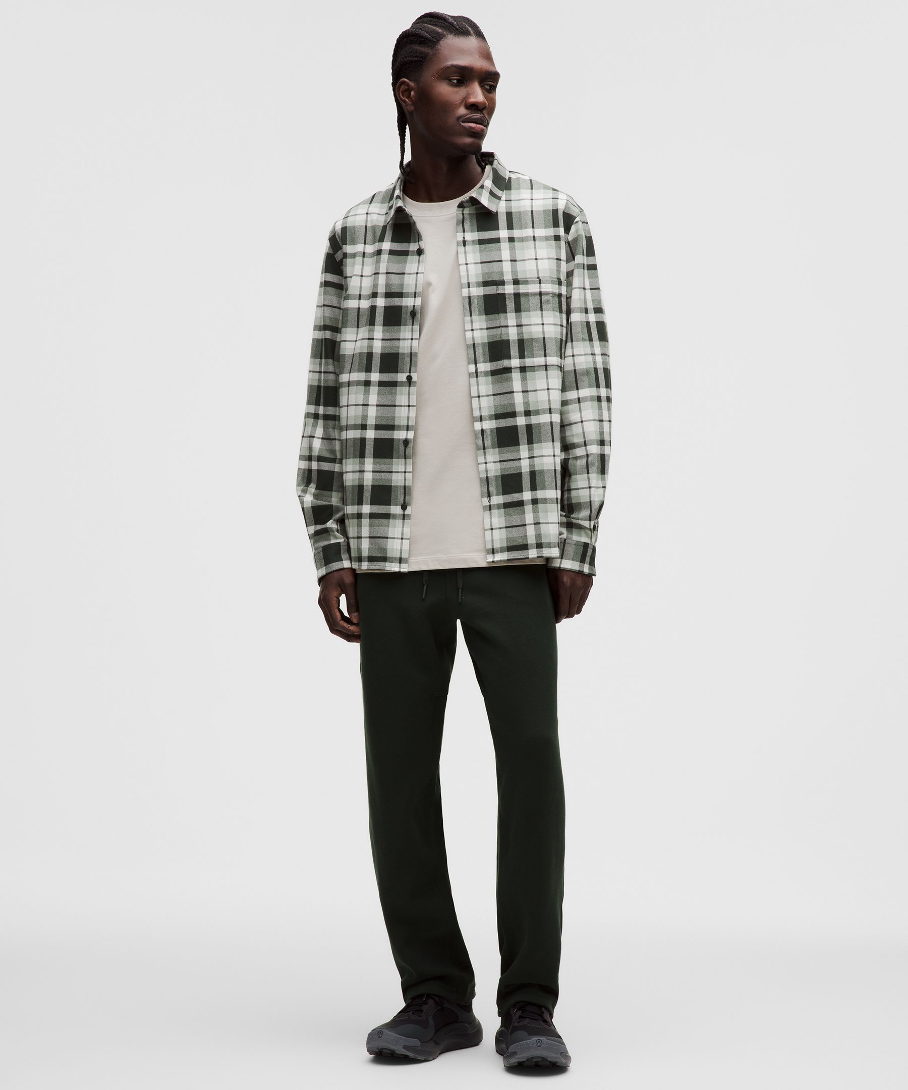 Brushed Woven Overshirt