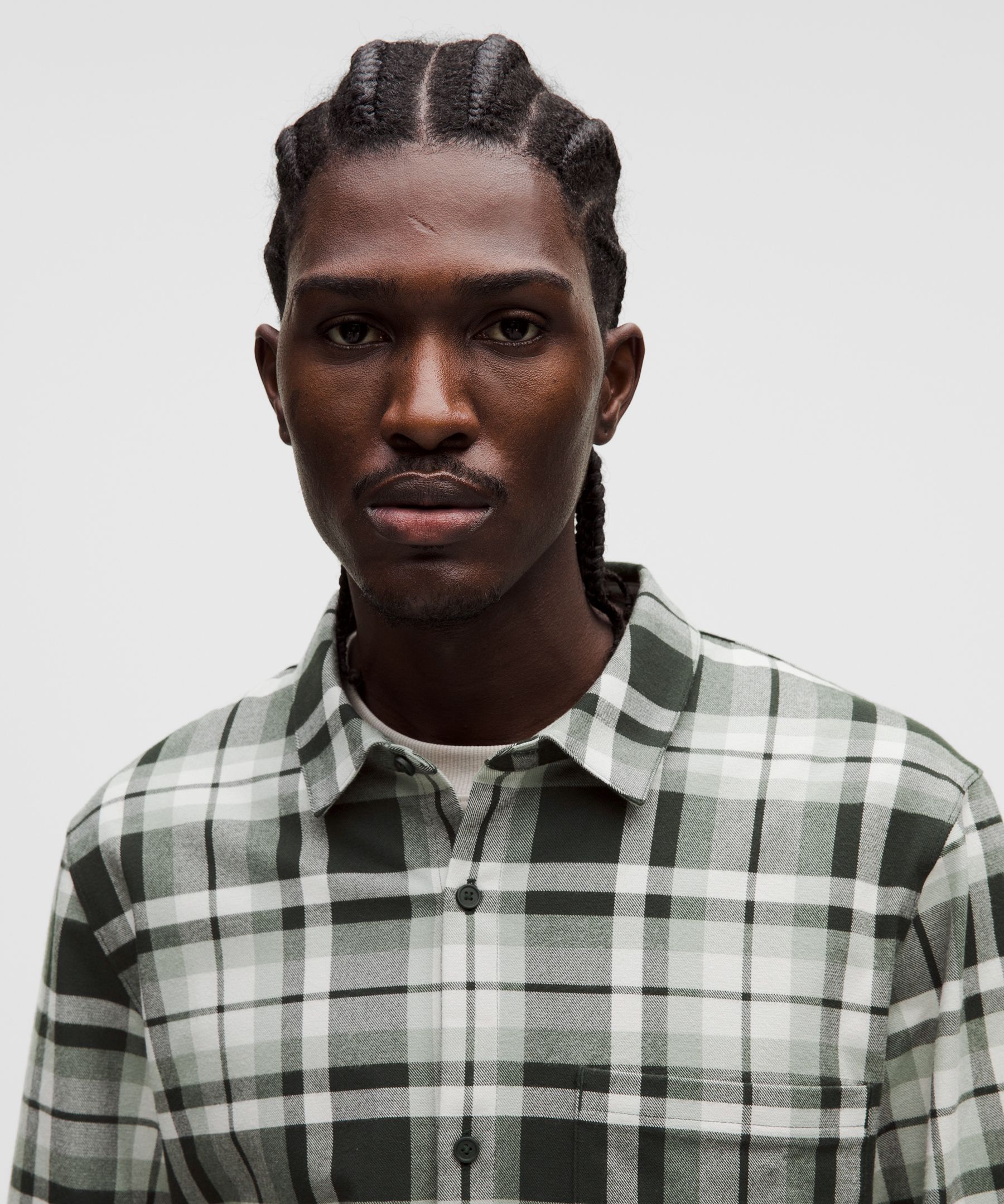 Brushed Woven Overshirt