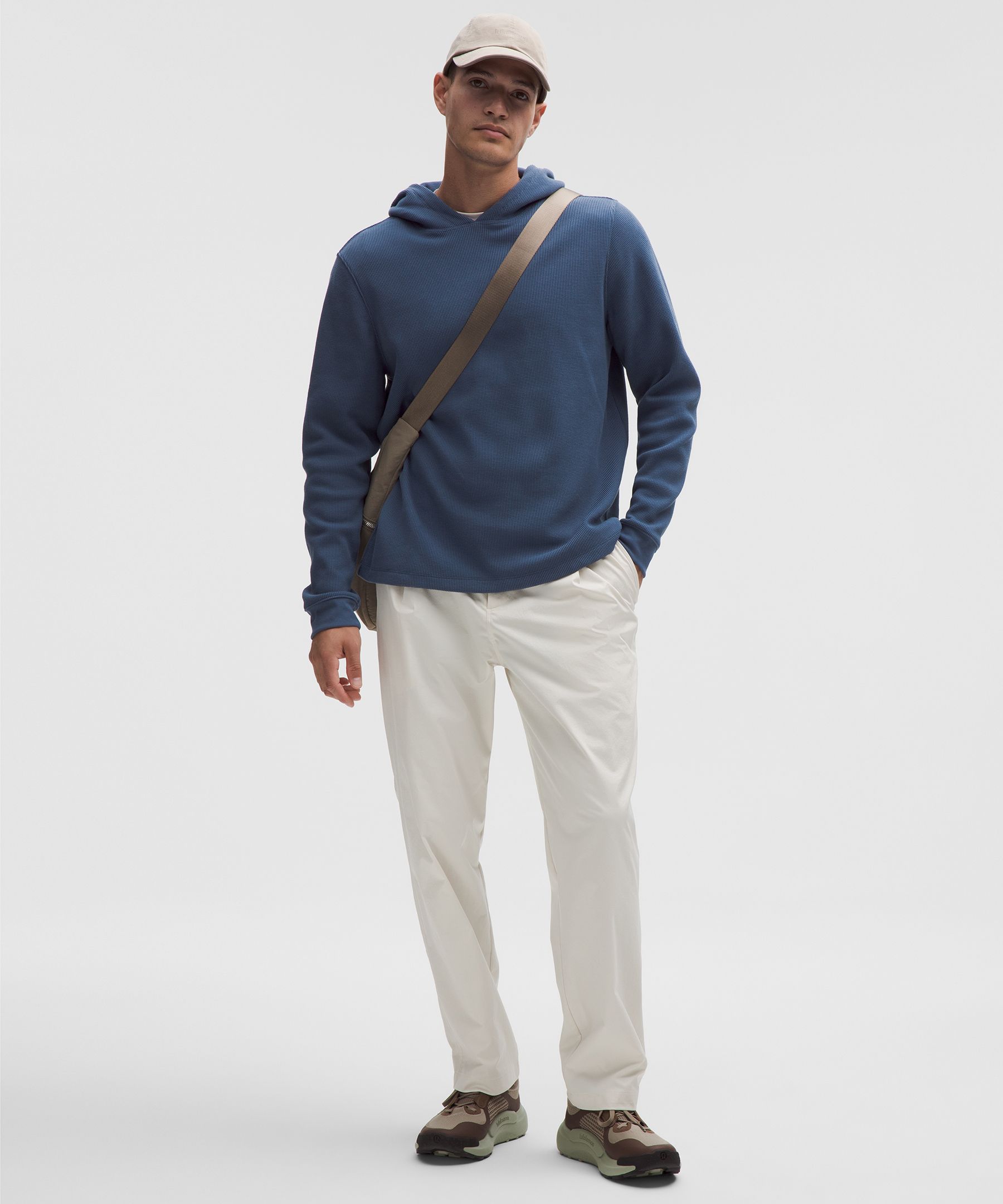 Lululemon Cotton-blend Waffle Knit Hoodie