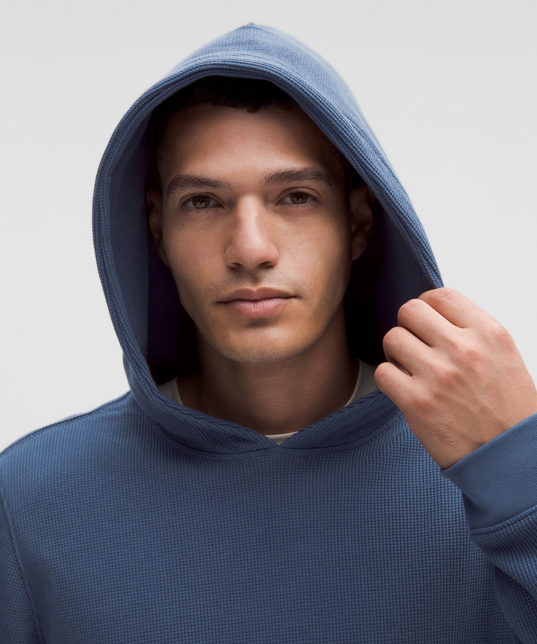 Lululemon Cotton-blend Waffle Knit Hoodie