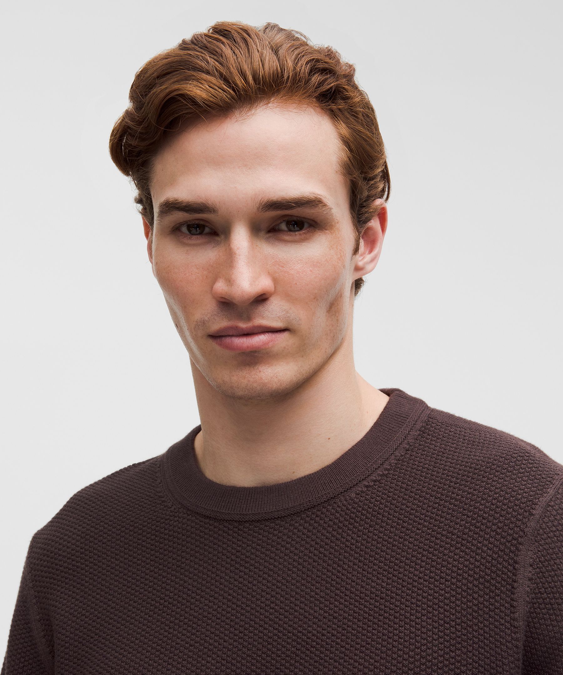 Lululemon Textured Knit Crewneck Sweater